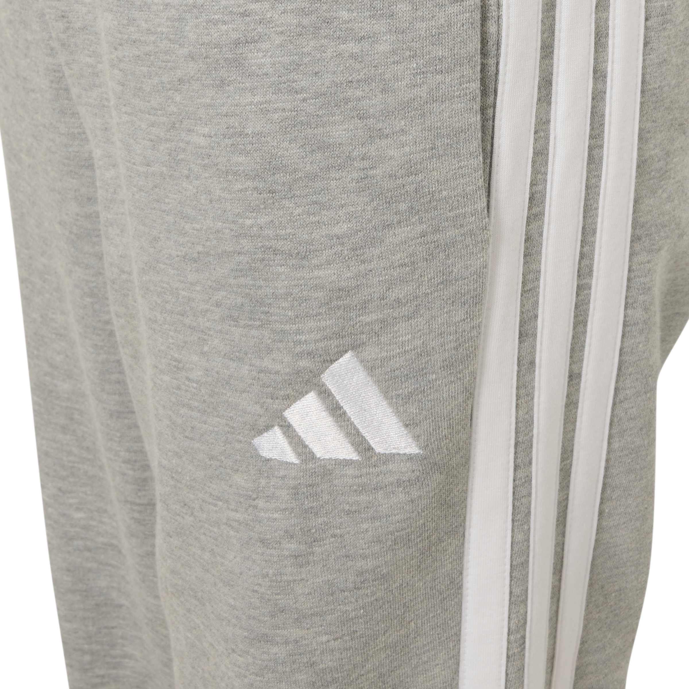 adidas adidas - Tuta da ragazzo in pile con 3 strisce