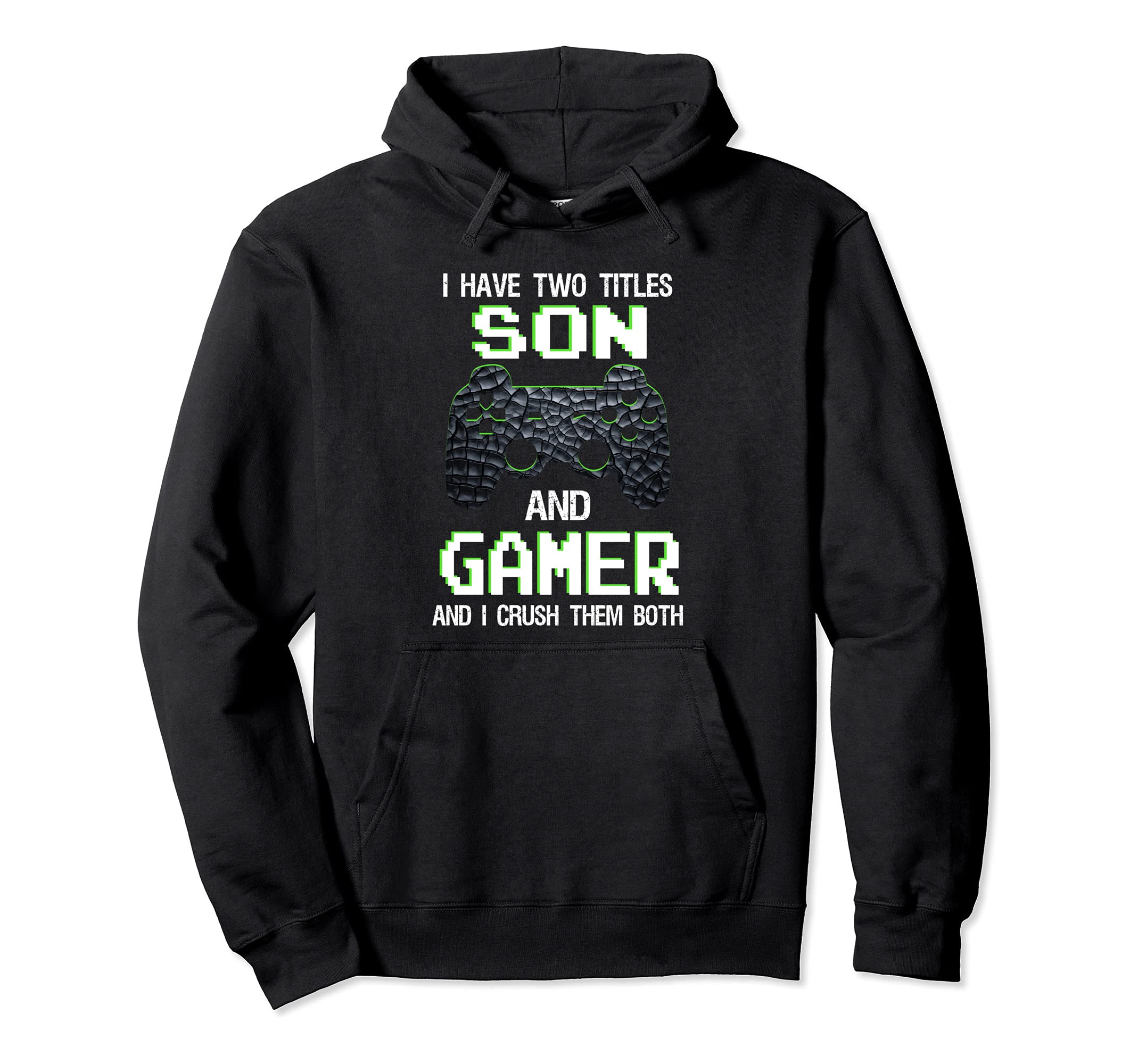 Cool Funny Gamer Vintage Video Games Son Boys Teens Pullover Hoodie