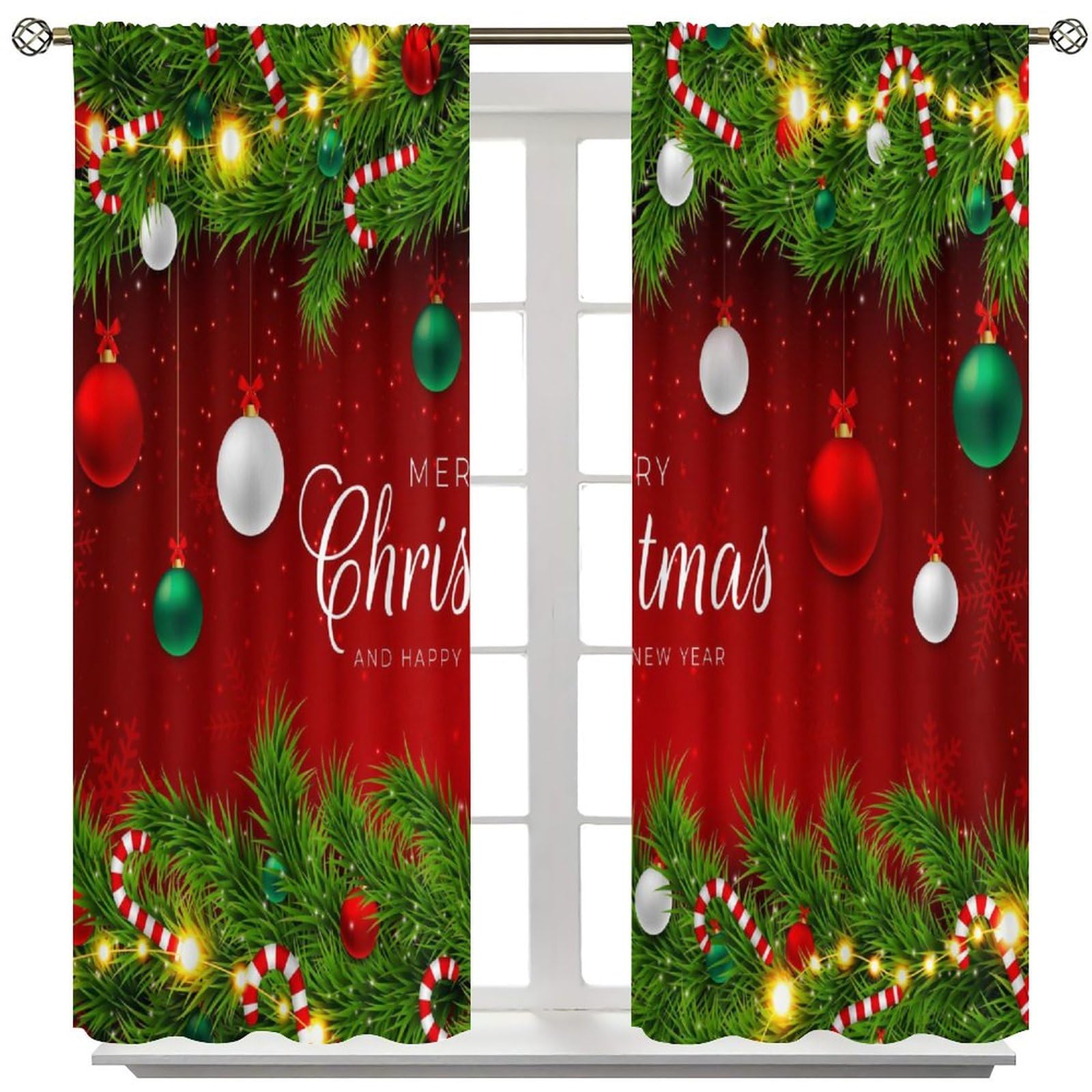 Cortina Decorativa Navideña - Comprar En GochiTienda