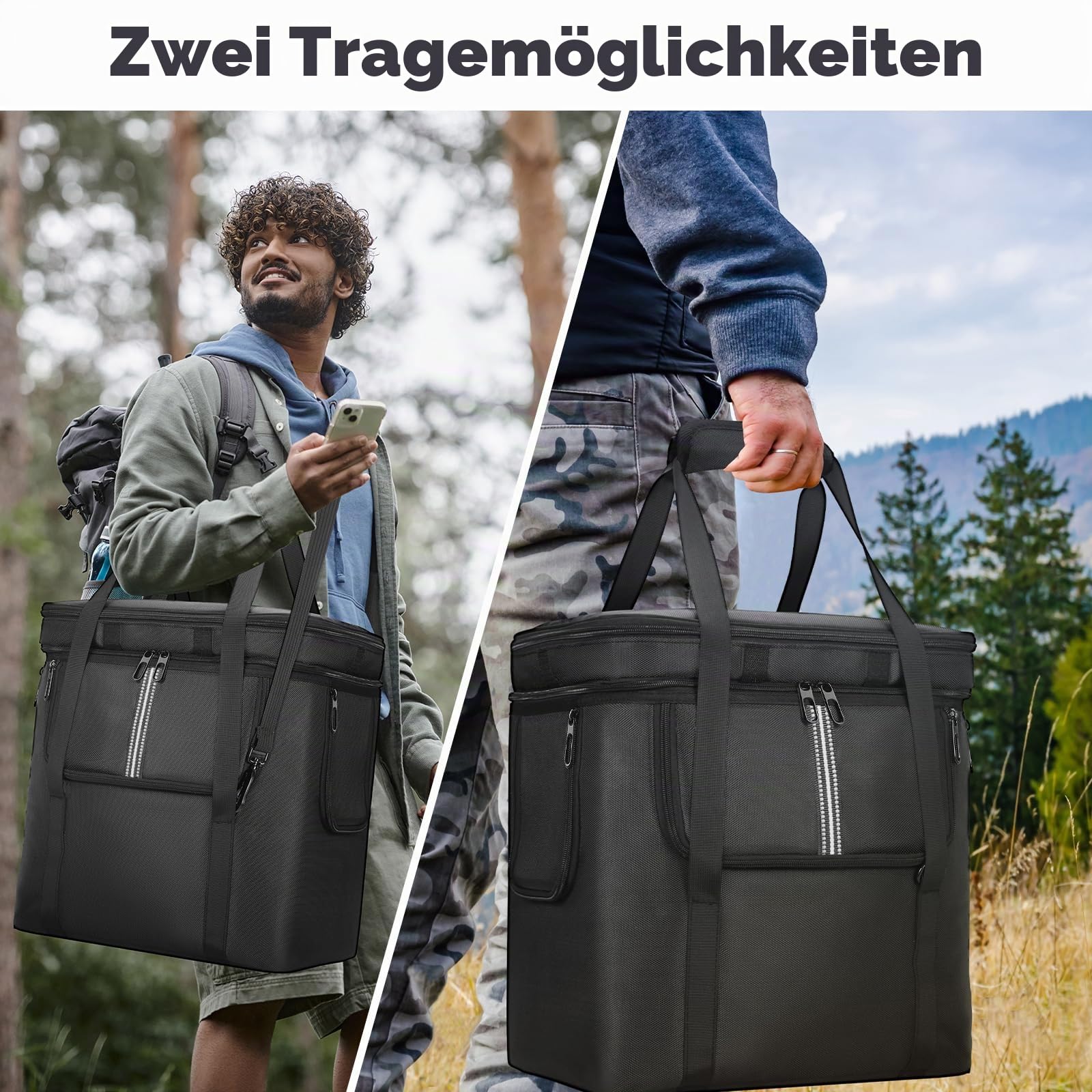 Tragetasche kompatibel mit BLUETTI AC180 Portable Power Station, Reise-Aufbewahrungstasche Abdeckung für Netzteil, Ladekabel und Zubehör