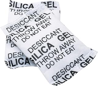 Elysian Premium Silica Gel 20gm Pouch 25 Pcs Pack, 500 Gram Pack - Desiccant Dehumidifier Bags for Moisture Control in Roo... Price In India