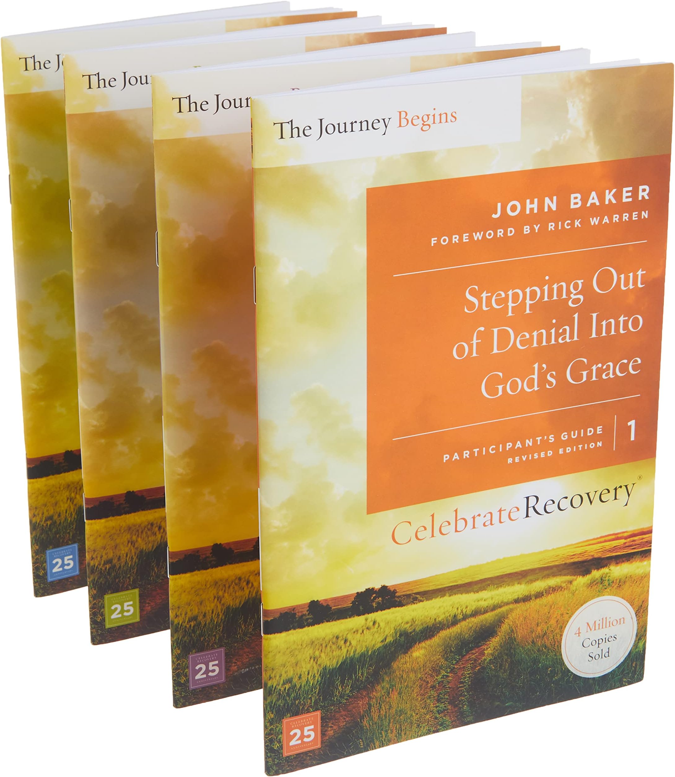 Celebrate Recovery Updated Participant's Guide Set, Volumes 1-4: A Recovery Program Based on Eight Principles from the Beatitudes Product Bundle – June 28, 2016