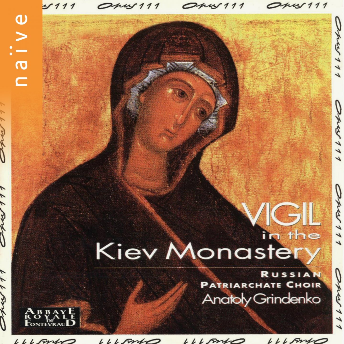 Vigil in the Kiev Monastery [Audio CD] Grindenko and Russian Patriarche Choir