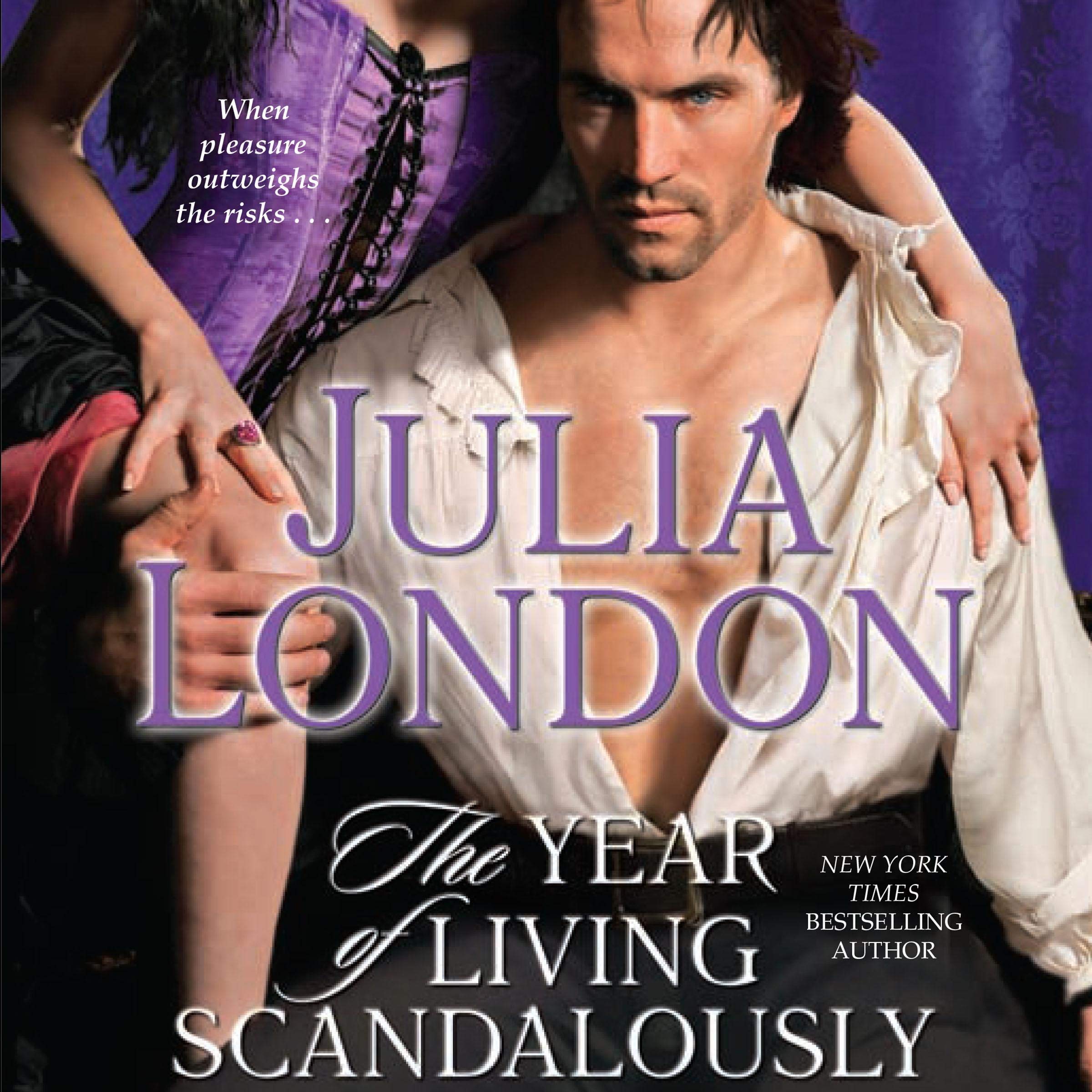 Cover art for The Year of Living Scandalously