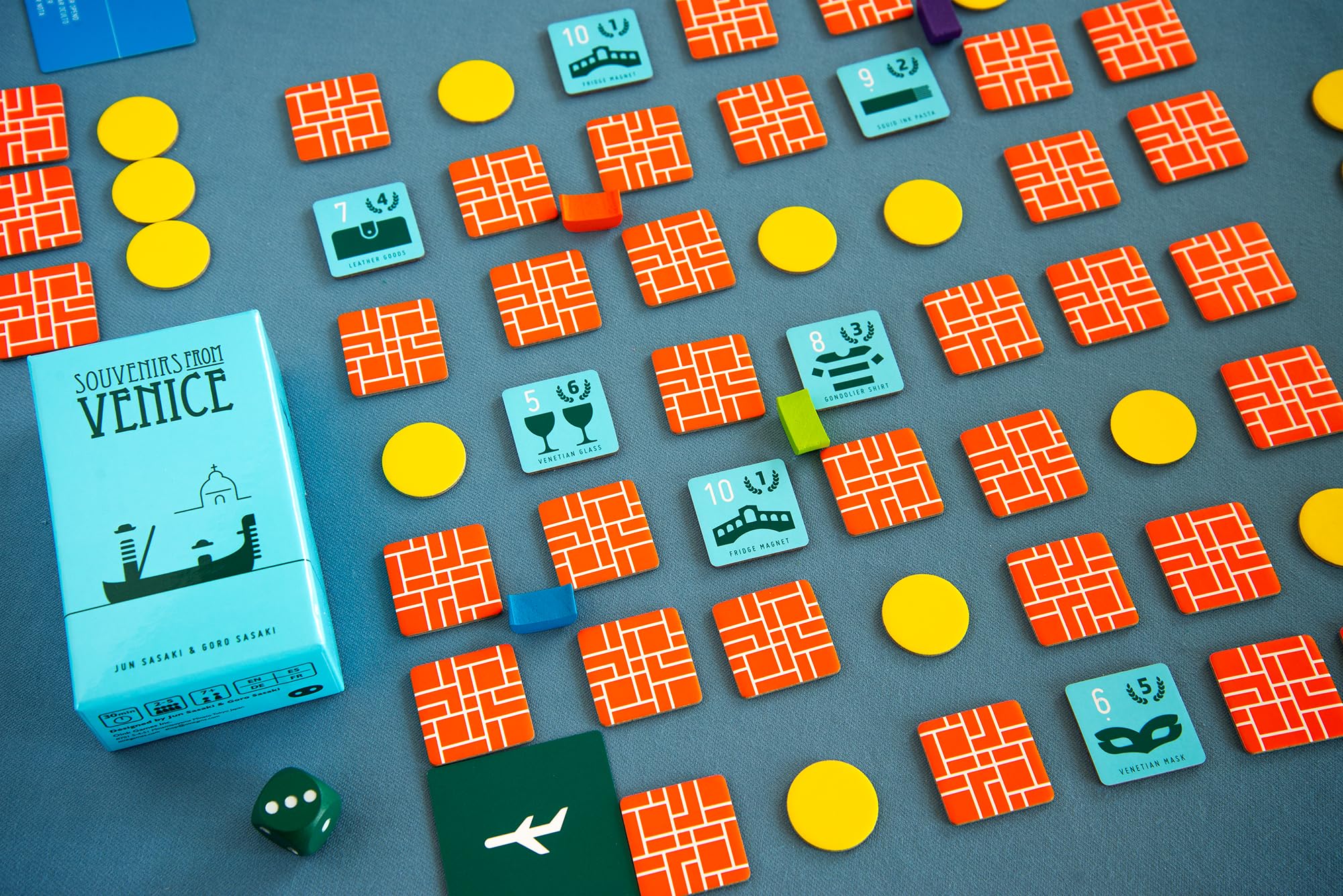 Oink Games "Souvenirs from Venice" • Strategic Card Game for Family & Friends • Unique Collectibles Game • Fun Family Game for Adults & Kids • for 2-5 Players • Ages 8+ (English Version) - Image 4