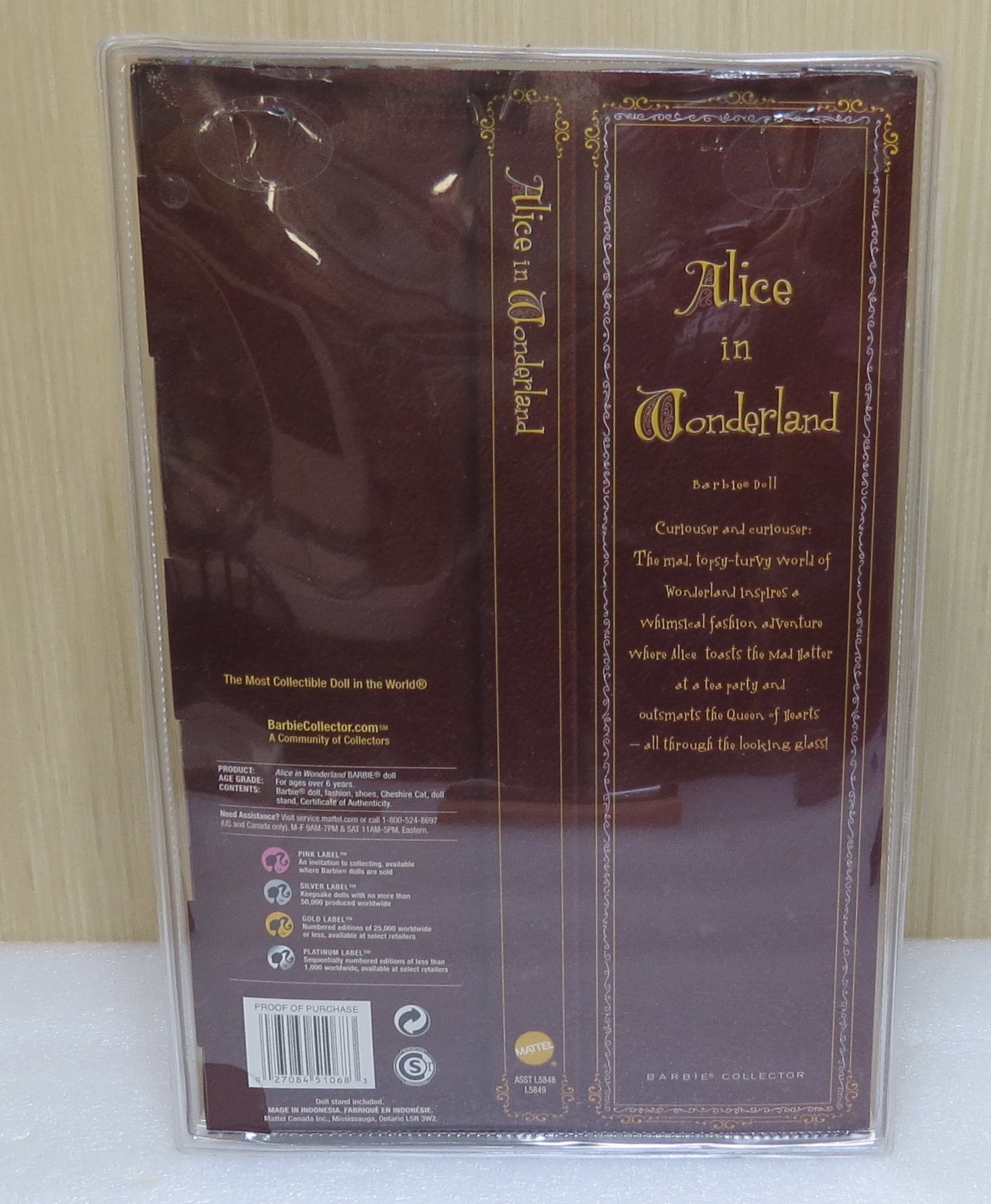 Barbie: Alice in Wonderland : Amazon.com.tr: Oyuncak