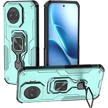 Case Compatible with Vivo iQOO Z11 Turbo Magnetic KickstandPC+TPU 2 in 1 Cover Green