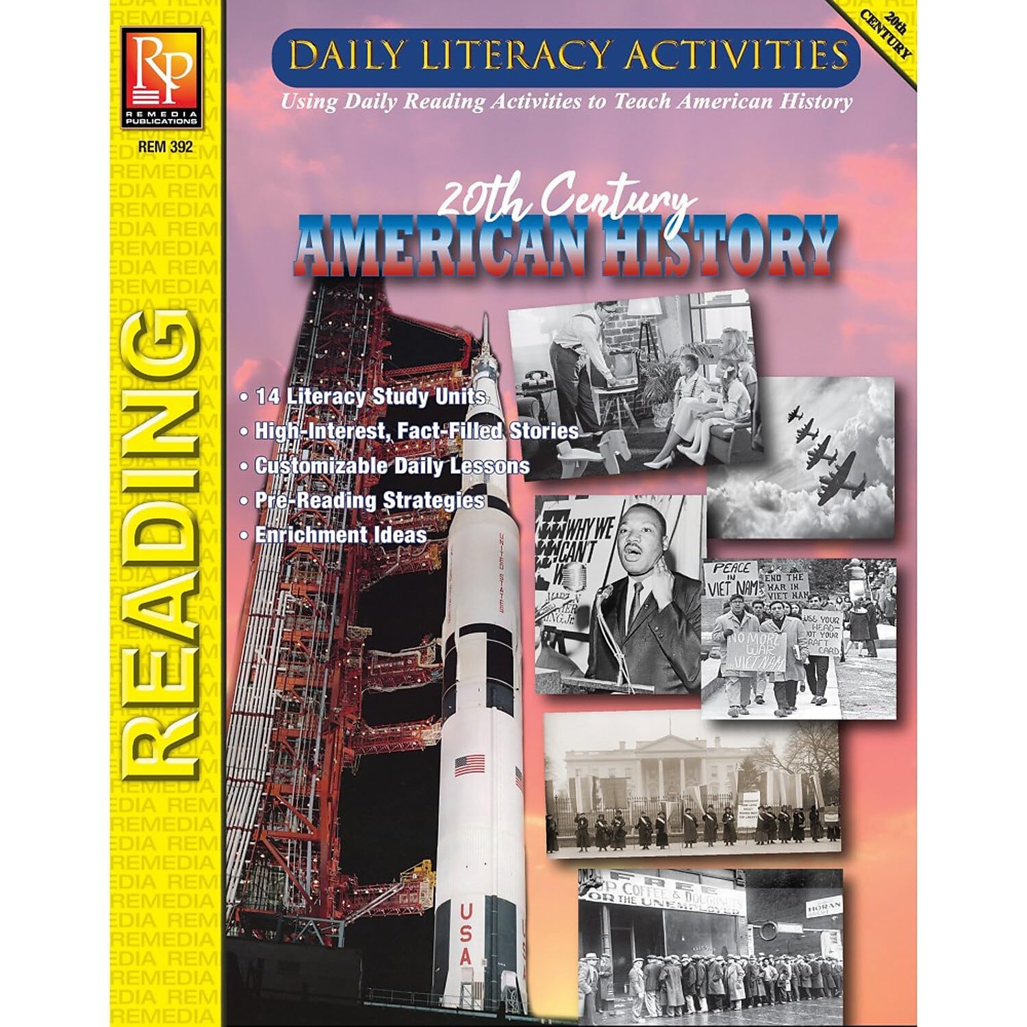 20th Century American History (Daily Literacy Activities series)