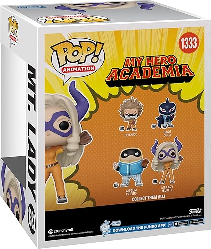 Miniatura 3 de Funko Pop! Super My Hero Academia - Hero League Béisbol, Monte Lady