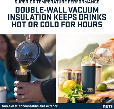 YETI Rambler 10 oz (295 ml) Tumbler, Stainless Steel