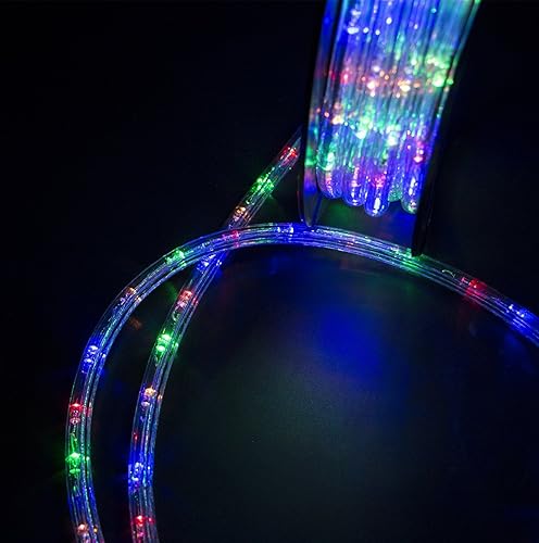 Miniatura 4 de Diophros - Tira de luces LED para interiores o exteriores, tira de iluminación impermeable, decoración de patio trasero, jardín y fiestas