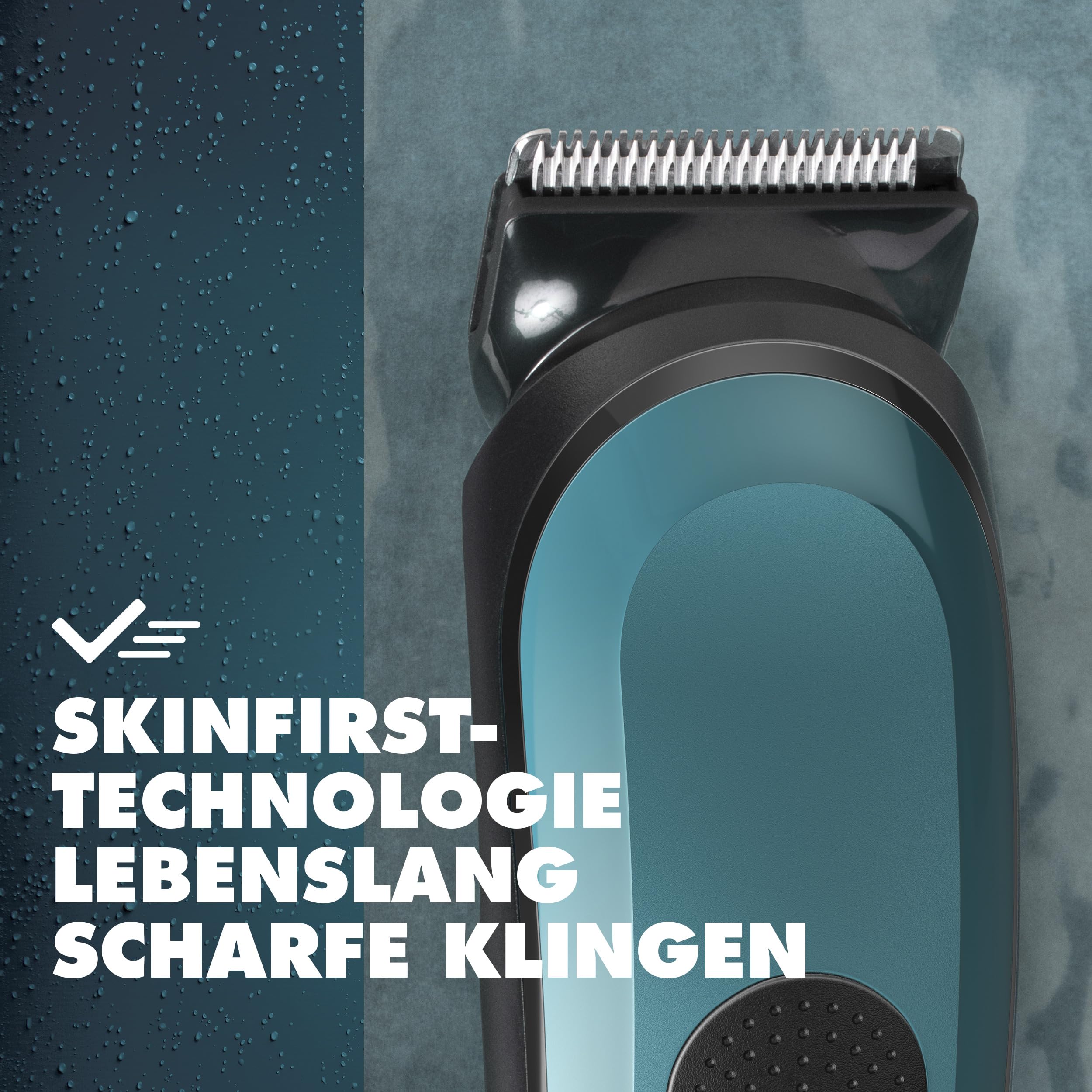 Gillette Intimate i3 Elektrischer Körperrasierer Herren, SkinFirst Intimrasierer, Wasserdicht, Kabellos