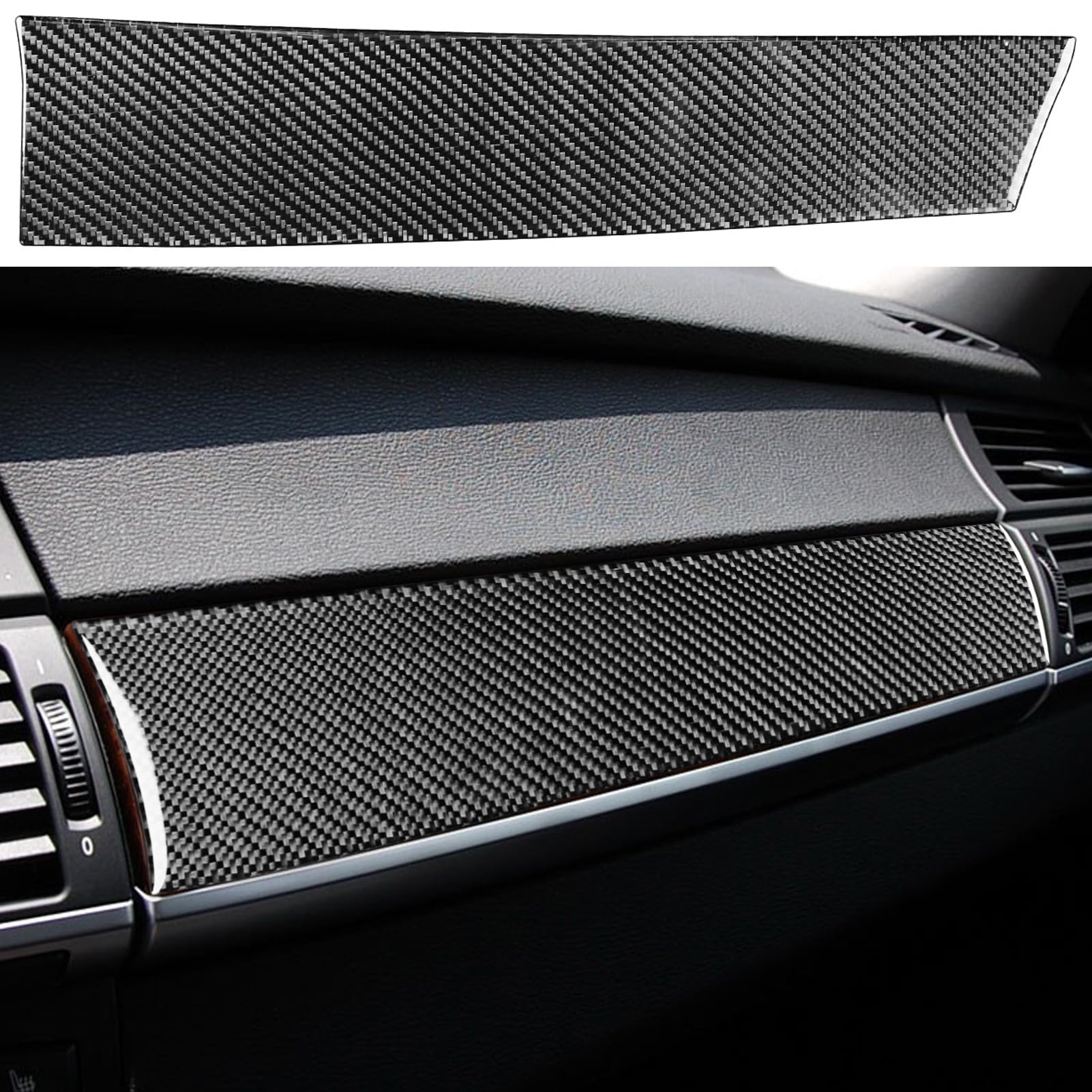  X6 X5 カーボンファイバー 内装パーツセット Amazon.com: NVCNX Real Carbon Fiber Compatible with BMW X5 E70
