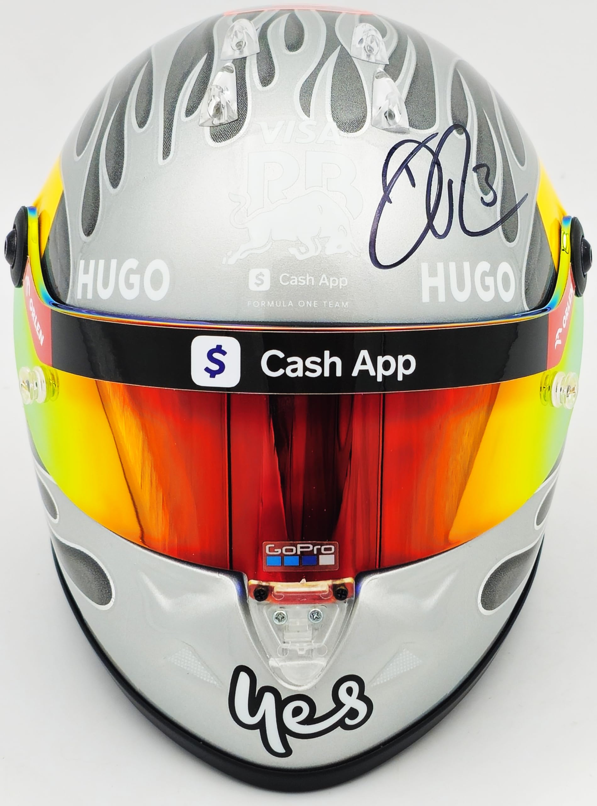 Amazon.com: Daniel Ricciardo Autographed Red Bull Racing Silver