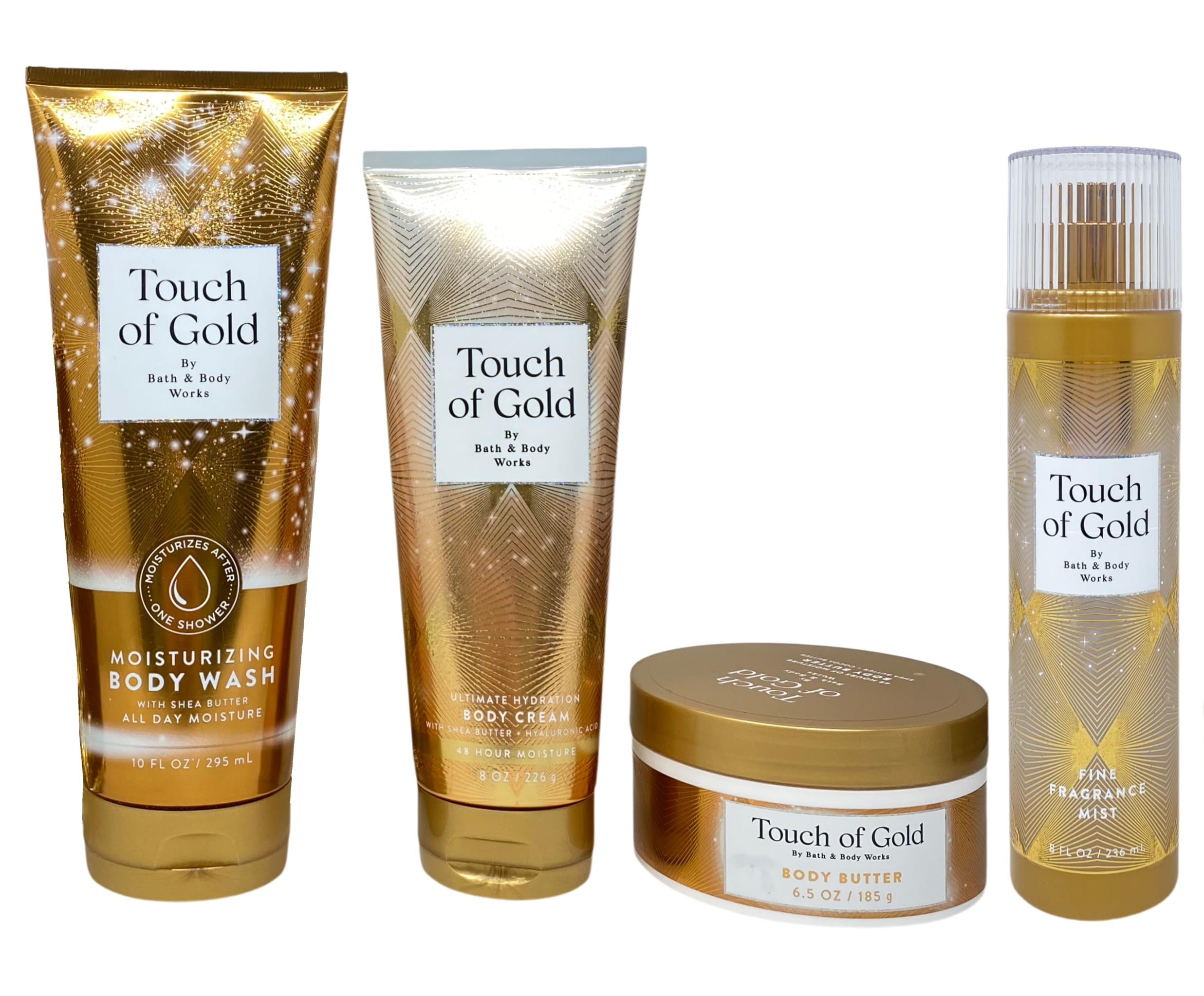 Amazon.com : Bath & Body Works Touch of Gold - Gold Woven Basket