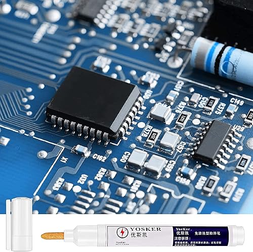 Miniatura 4 de 3 Piezas de Lápiz de Soldadura sin Limpieza con Resina para Electrónica, Cableado, Soldadura Líquida, Mantenimiento de Soldadura de PCB