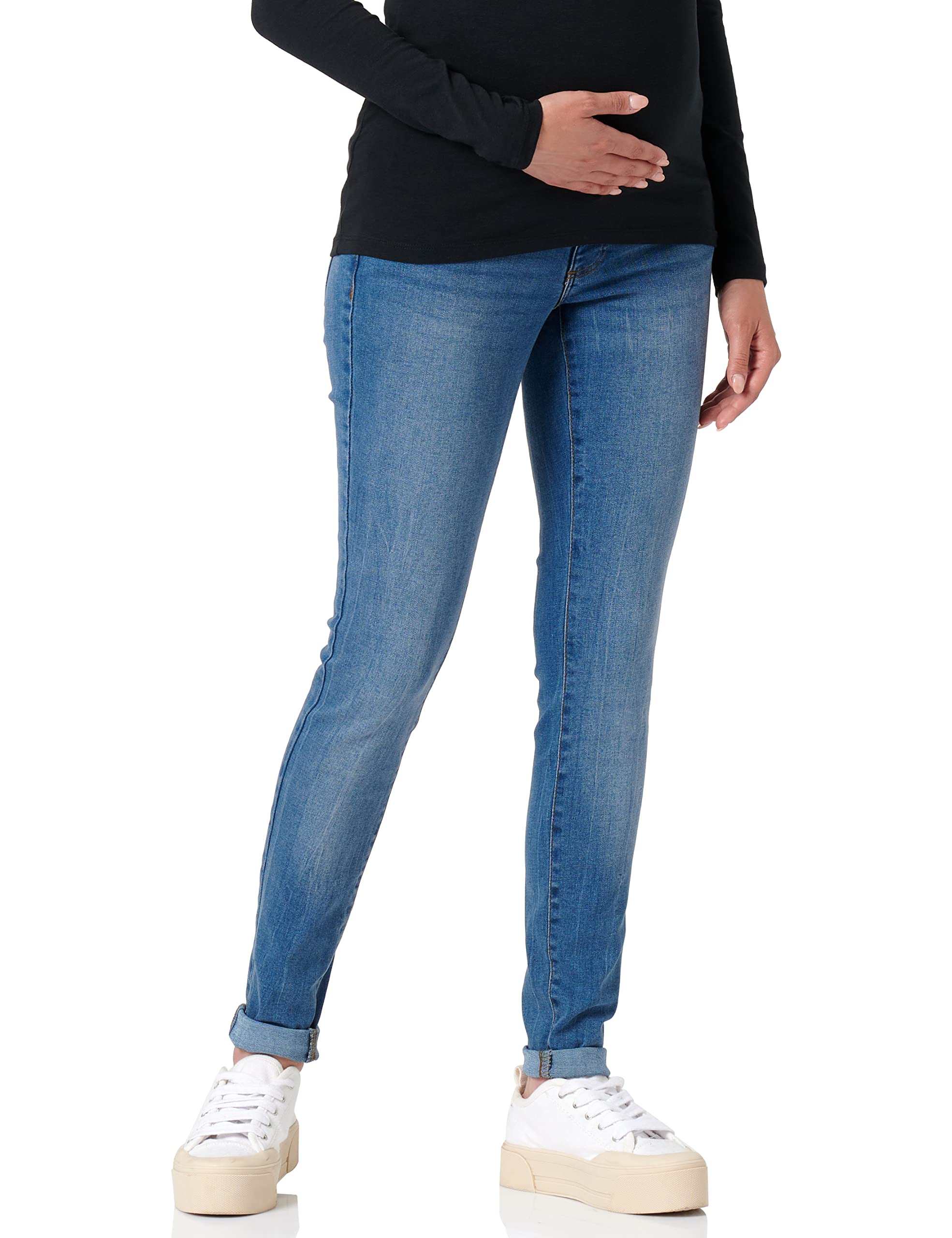 Mamalicious Vmmtanya S Piping Jeans Vi349 GA Noos - Jeans - Jeans - Femme