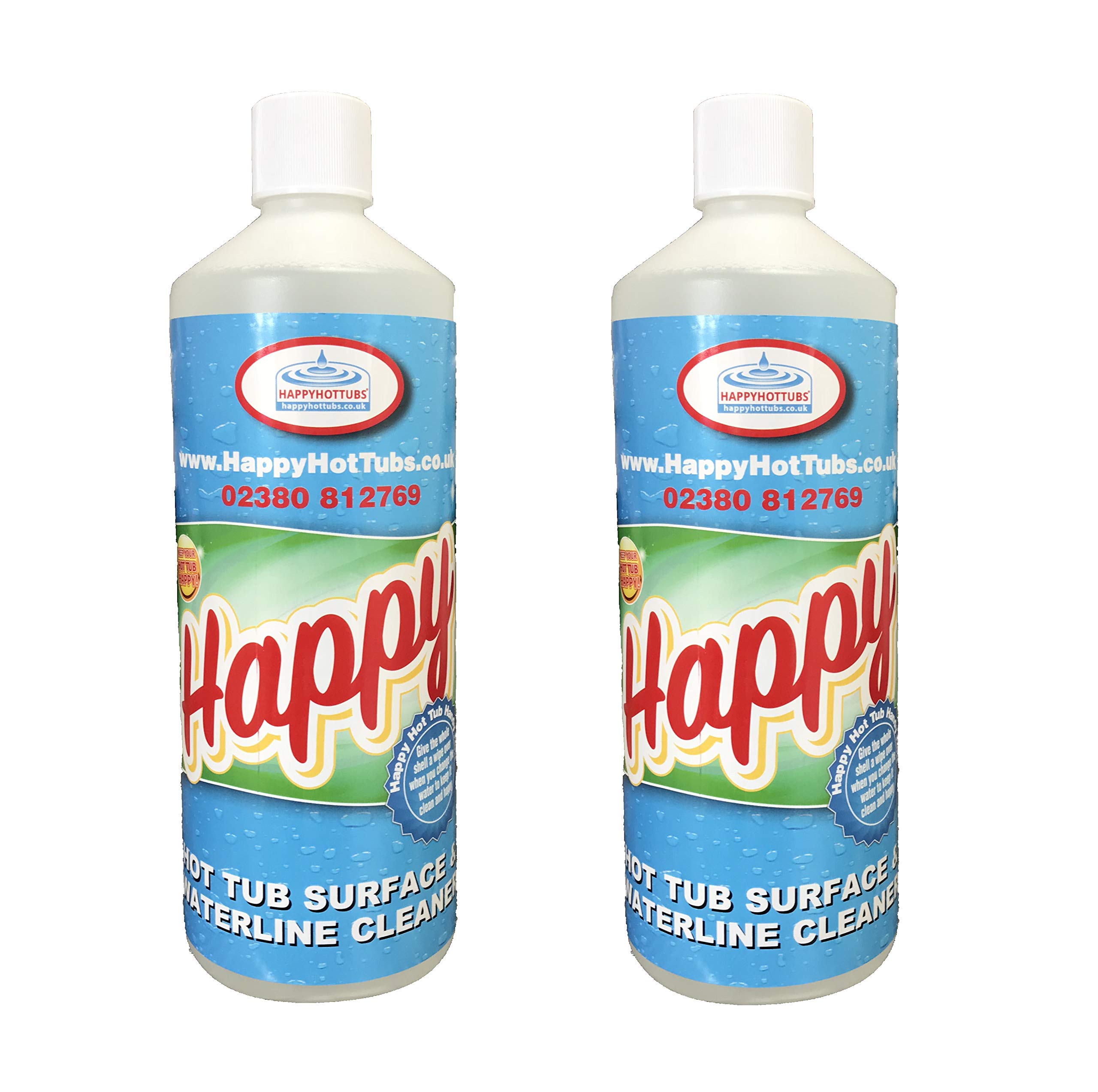 Happy Hot Tubs Spa Surface Cleaner Hot Tub Tubs REMOVE OIL & SCUM LINE (2 Litre)