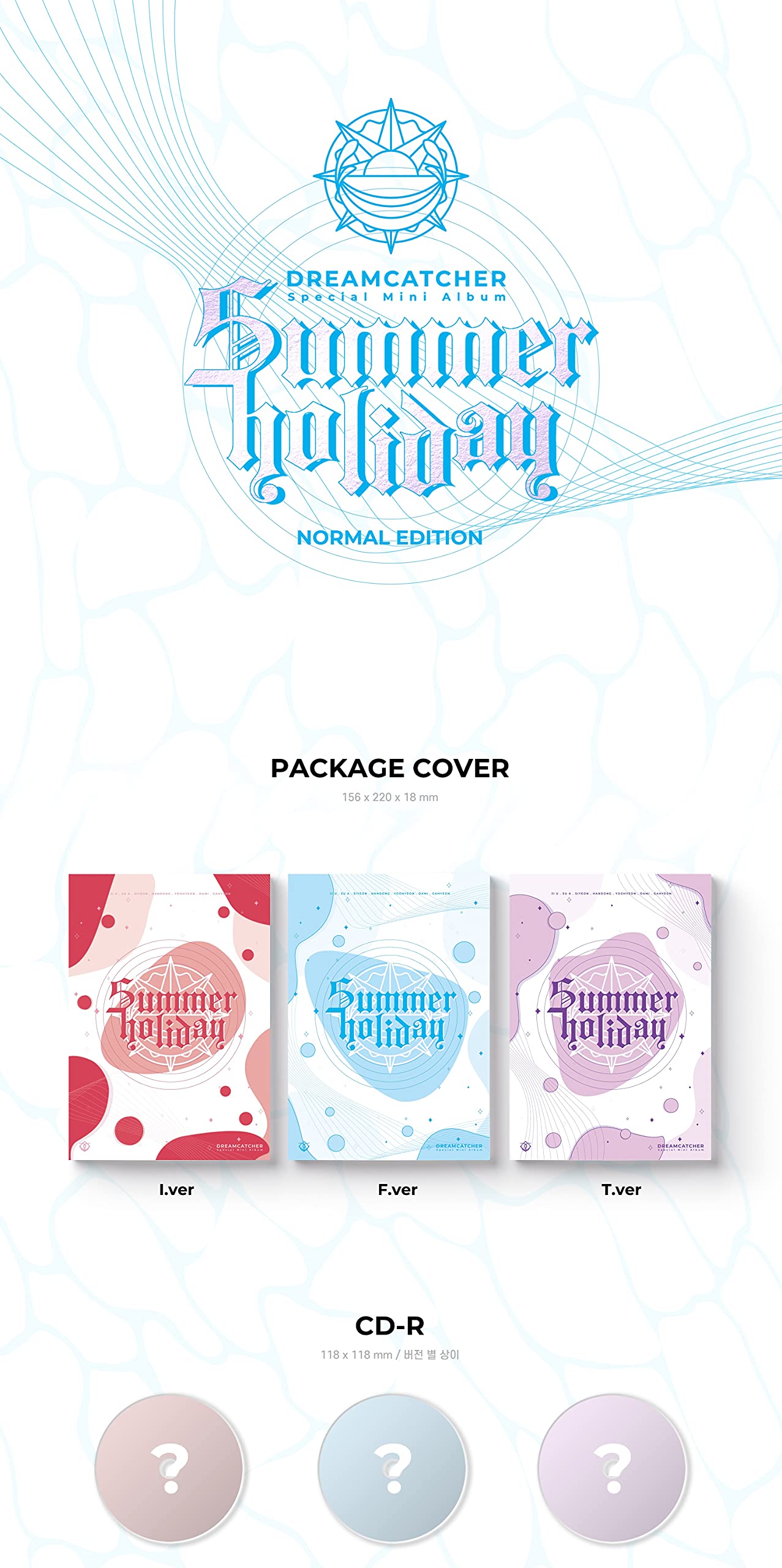 Dreamcatcher POP UP限定 バインダー Dream Catcher - [Summer Holiday] [Full Set ver.] Album+BolsVos K