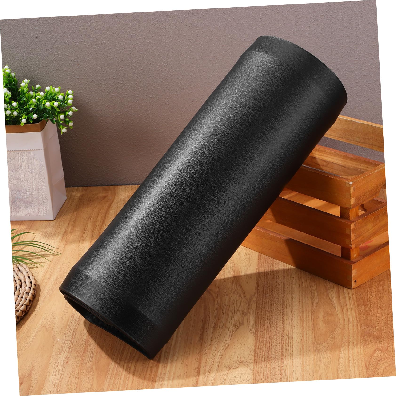 Tappeto Antirfatica Nero 44x71x1, 2 Cm in Pvc e Schiuma