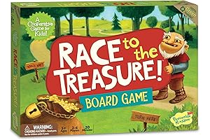 Race to the Treasure!: A Treasure Hunt Board Game That's a Blast...