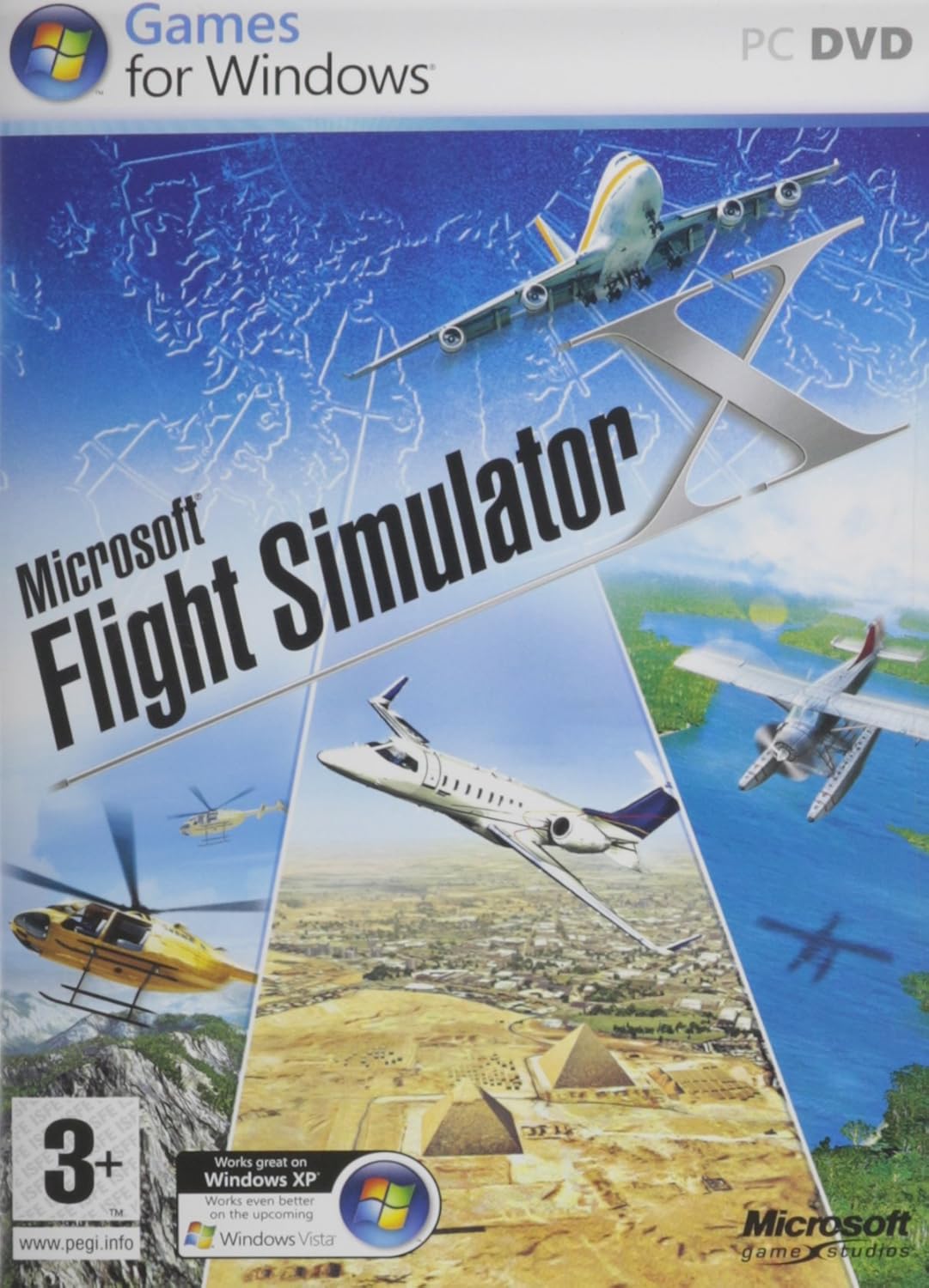 MICROSOFT FLIGHT SIM X STANDARD DVDROM Video Games Amazon.ca