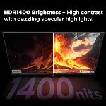 TCL 32” R84 Series 4K UHD HDR QD-Mini LED Gaming Monitor (2025 Model) Halo Control System, 165Hz Refresh Rate, LD1400 Precise Dimming Series, HDR1400, 1ms, AMD FreeSync Premium, NVIDIA G-SYNC