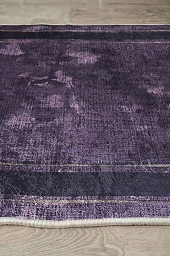 Miniatura 9 de LaModaHome Alfombra antideslizante Alfombra suave lavable a máquina para dormitorio, interior y exterior, resistente a las manchas, para sala de