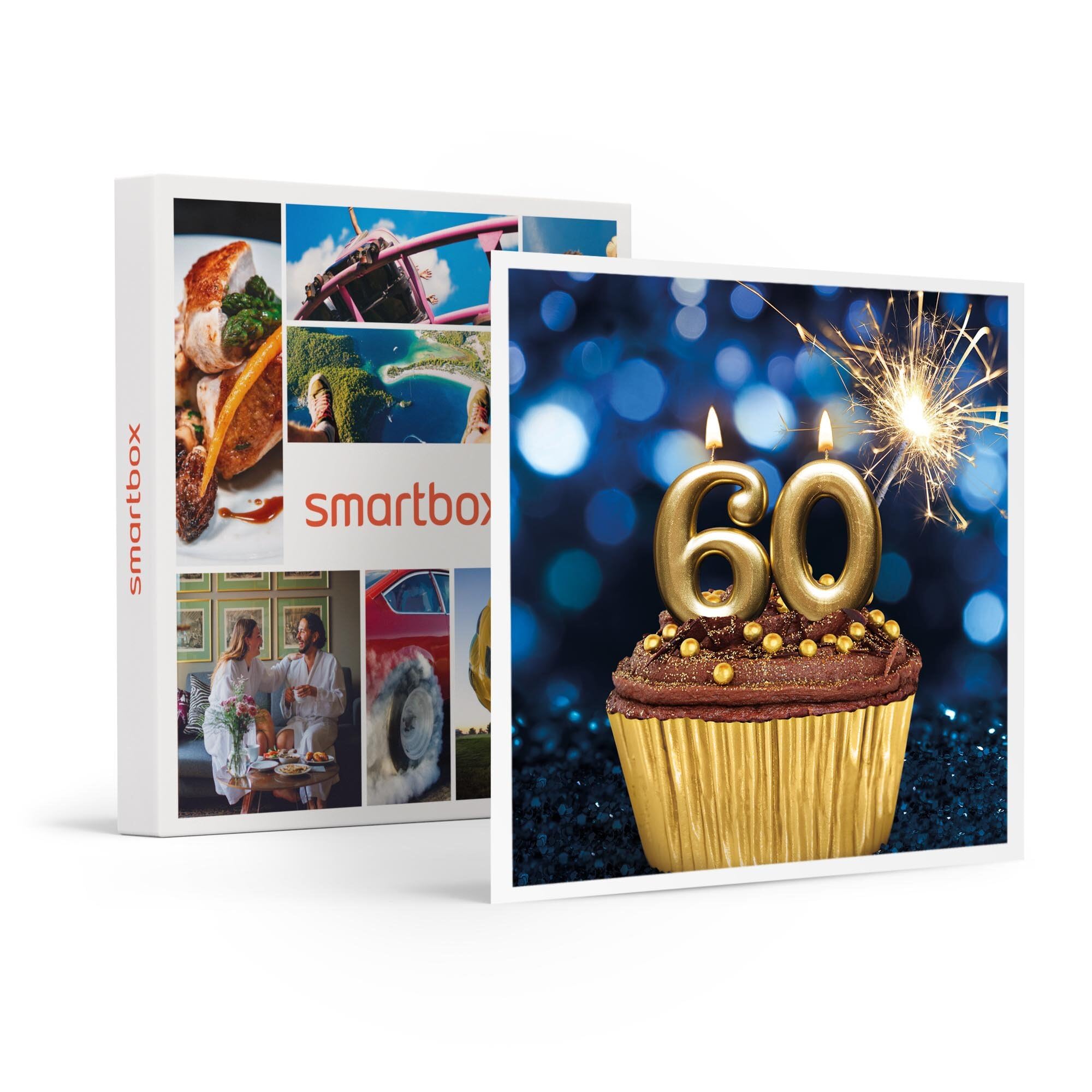 Smartbox - Caja Regalo ¡Felicidades! 60 años - Idea de Regalo cumpleaños - 1 Experiencia multitemática para 1 o 2 Personas