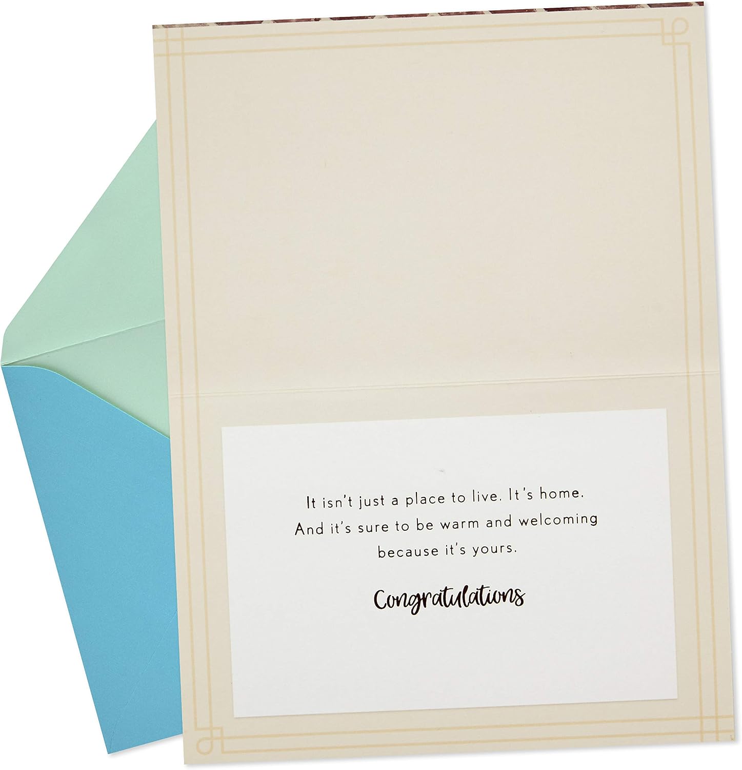 Hallmark Housewarming Card (Welcome Home Doormat)