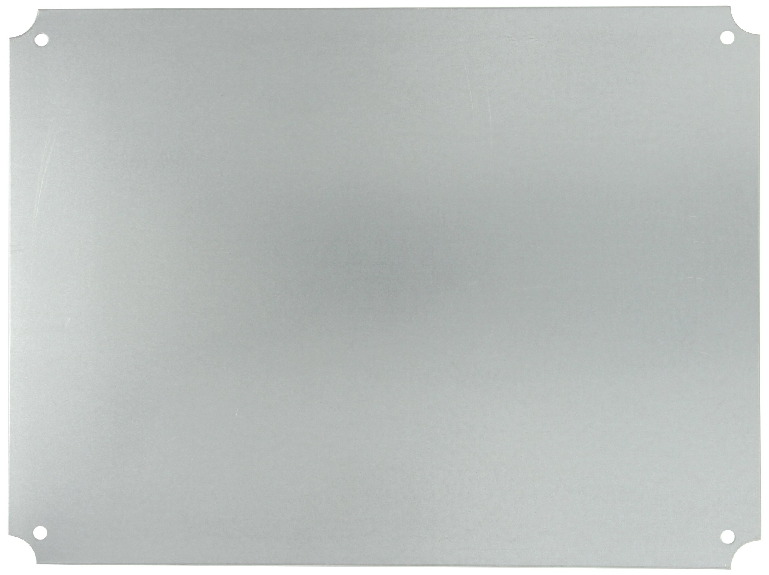 BUD Industries NBX-10990 Steel Internal Panel, 17-19/32" Length x 13-3/32" Width x 3/64" Thick, for NEMA Box