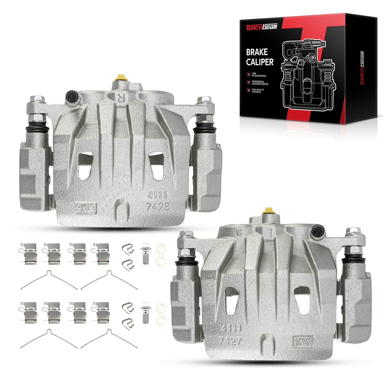 Torchbeam Front Brake Calipers for Lexus RX350 2010-2015(Built in Japan)