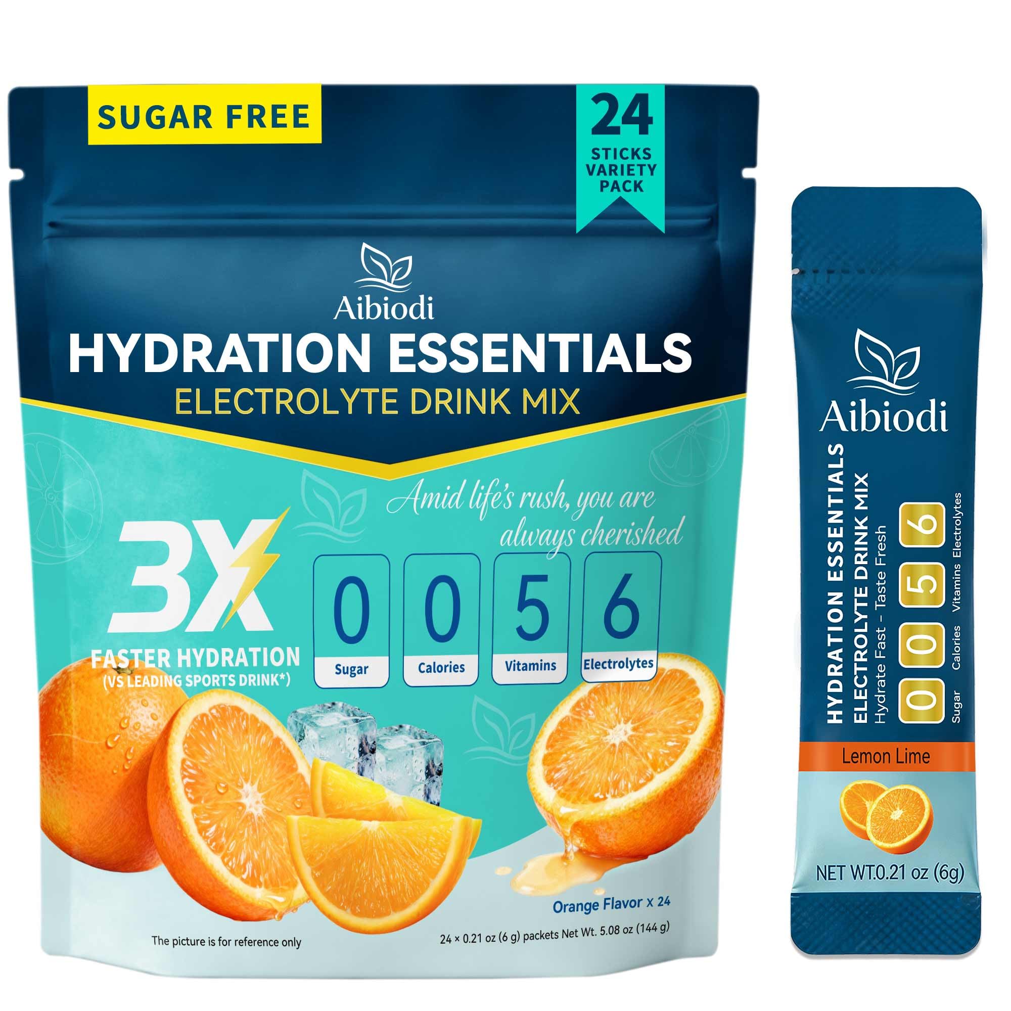 Electrolytes Powder Packets - Sugar Free & Zero Calorie Liquid Daily IV Drink Mix - Instant Hydration & Energy Supplement with 6 Electrolytes and 5 Vitamins, Keto Friendly & Vegan - 36 Sticks — Amazon image 14