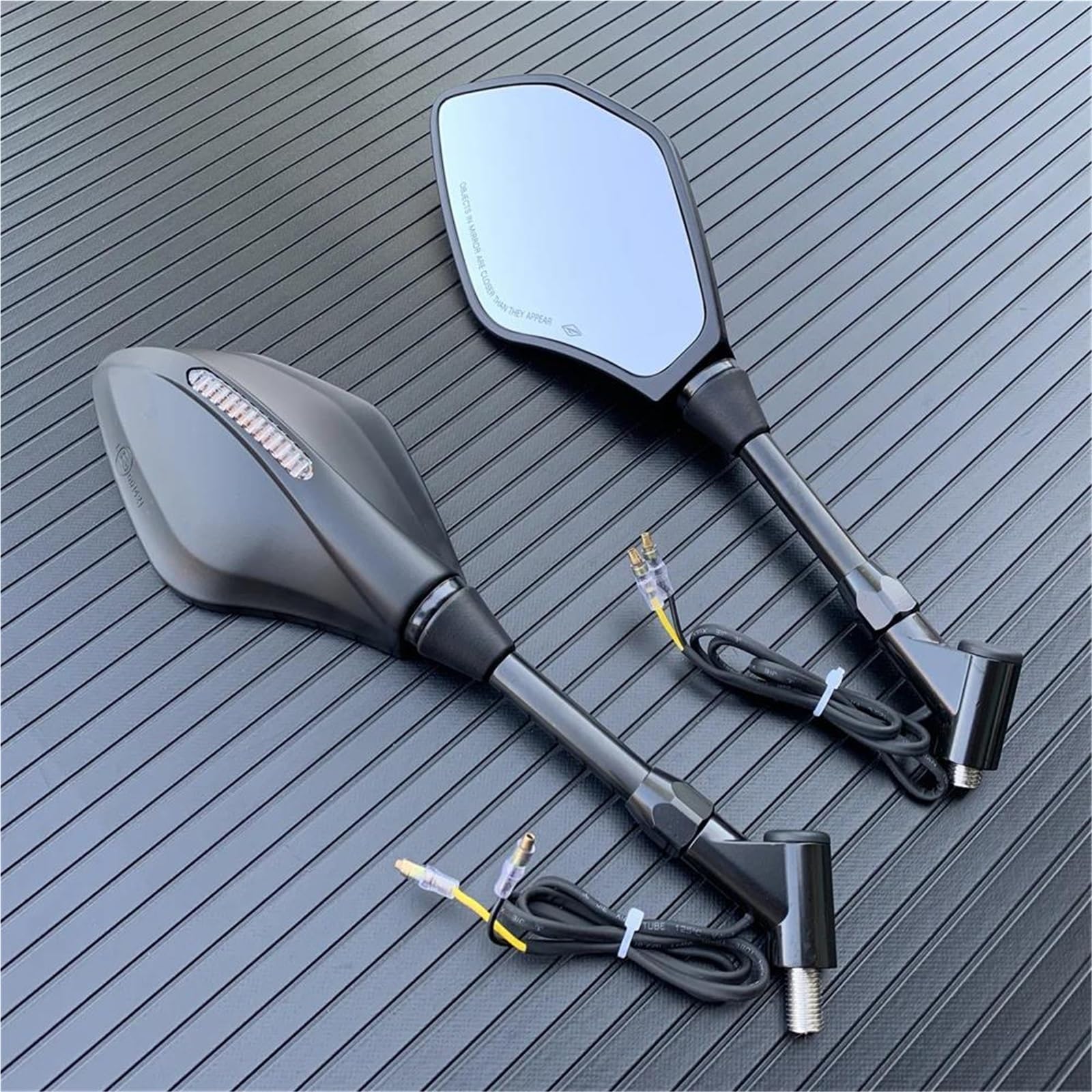 Espejos retrovisores para motocicleta MT07 y MT09 con cristal antirreflejos