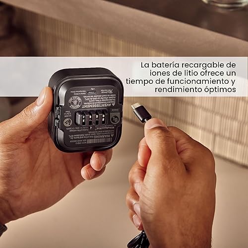 Miniatura 8 de KitchenAid Paquete inalámbrico Go con batidora de mano, picadora de alimentos y aspiradora de cocina, batería incluida, KBUR131, negro mate
