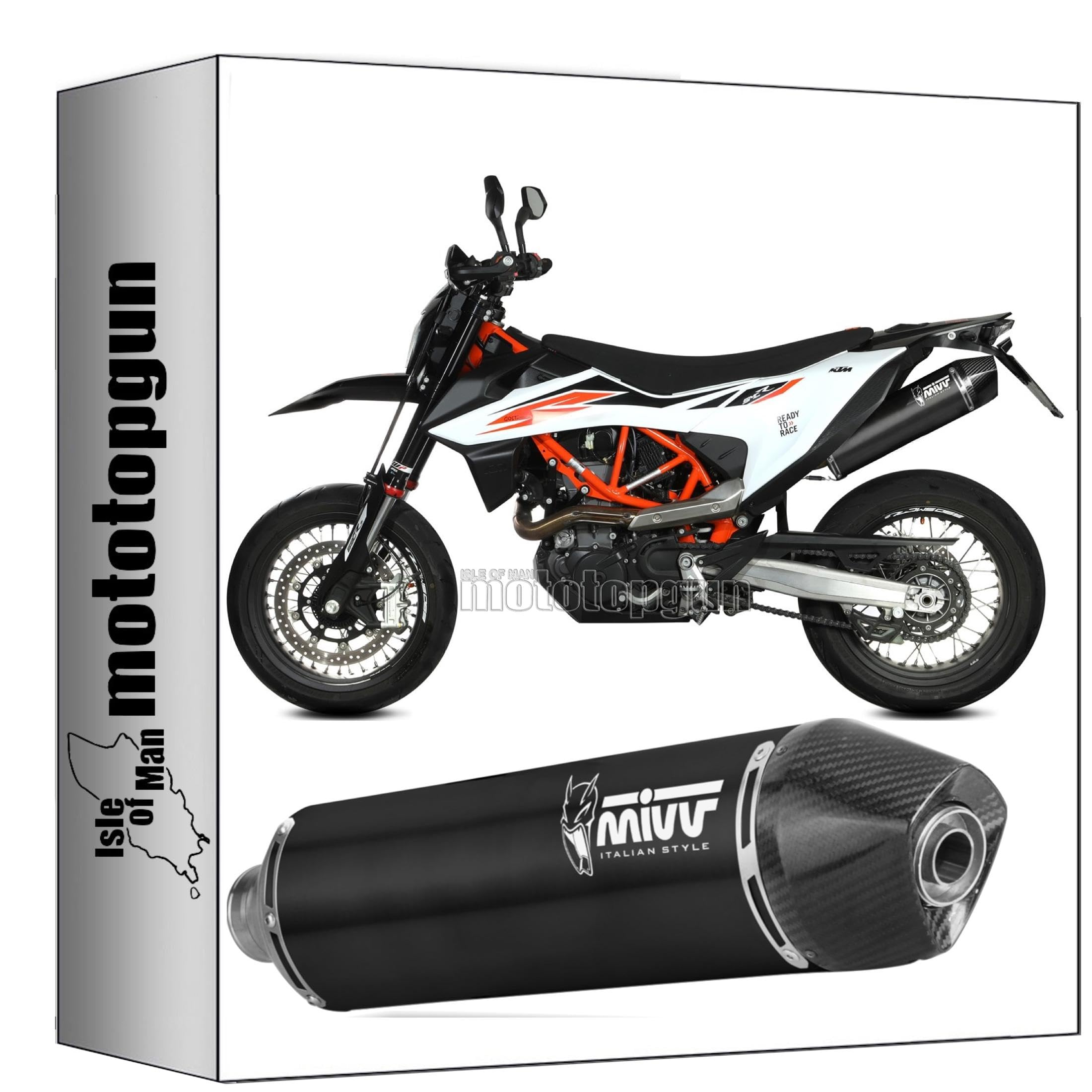 Pot echappement Mivv Racing KTM 690 SMC R 2019-2020 - 4