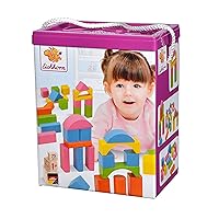 Eichhorn Mattoncini Colorati 75 pz in fustino quadrato