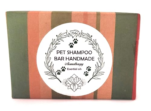 Shanti Pet Aromatherapy Shampoo Bar Natural Essential oils Pamper Skin Care for Dogs