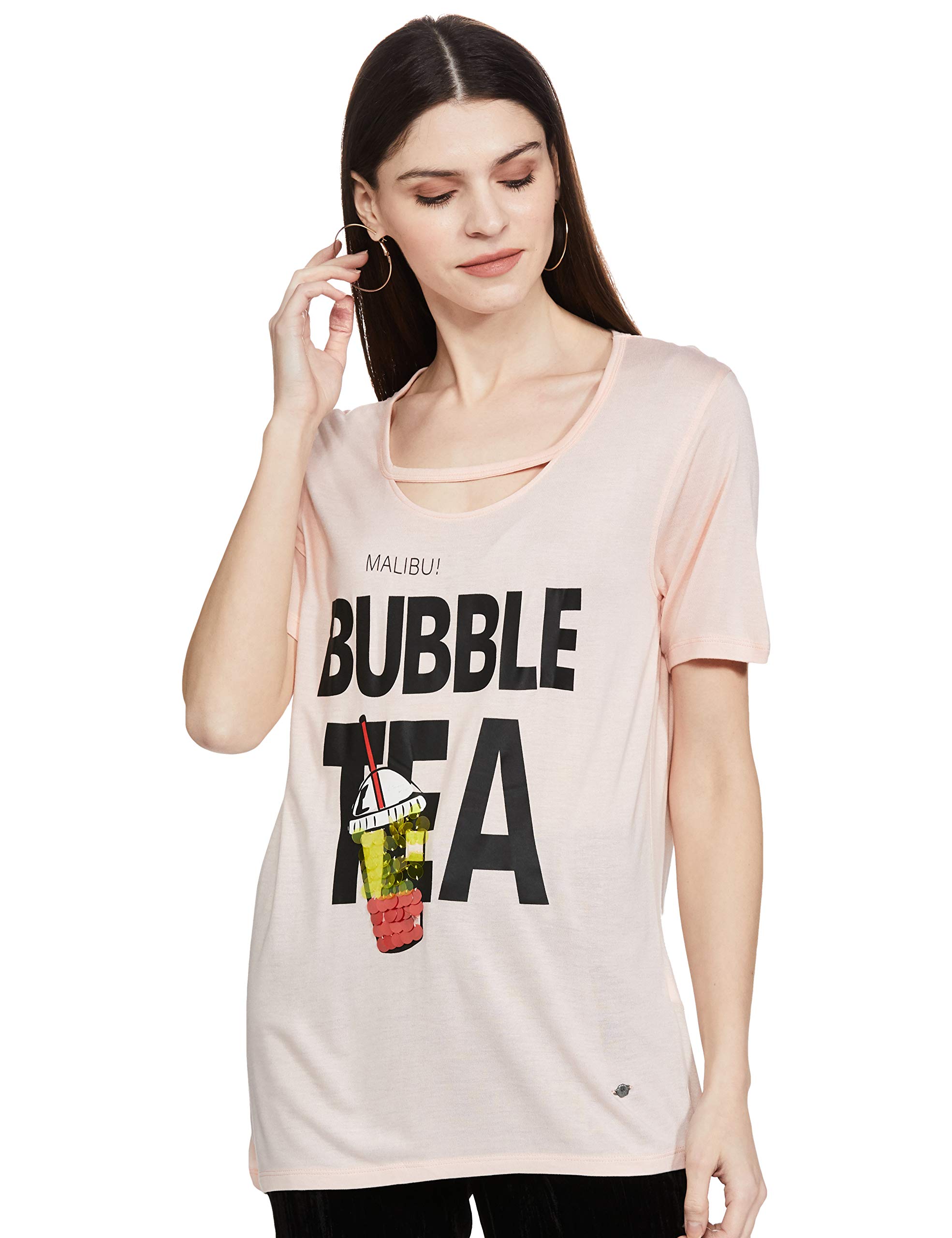 EasybuyWomen's Regular Fit T-Shirt