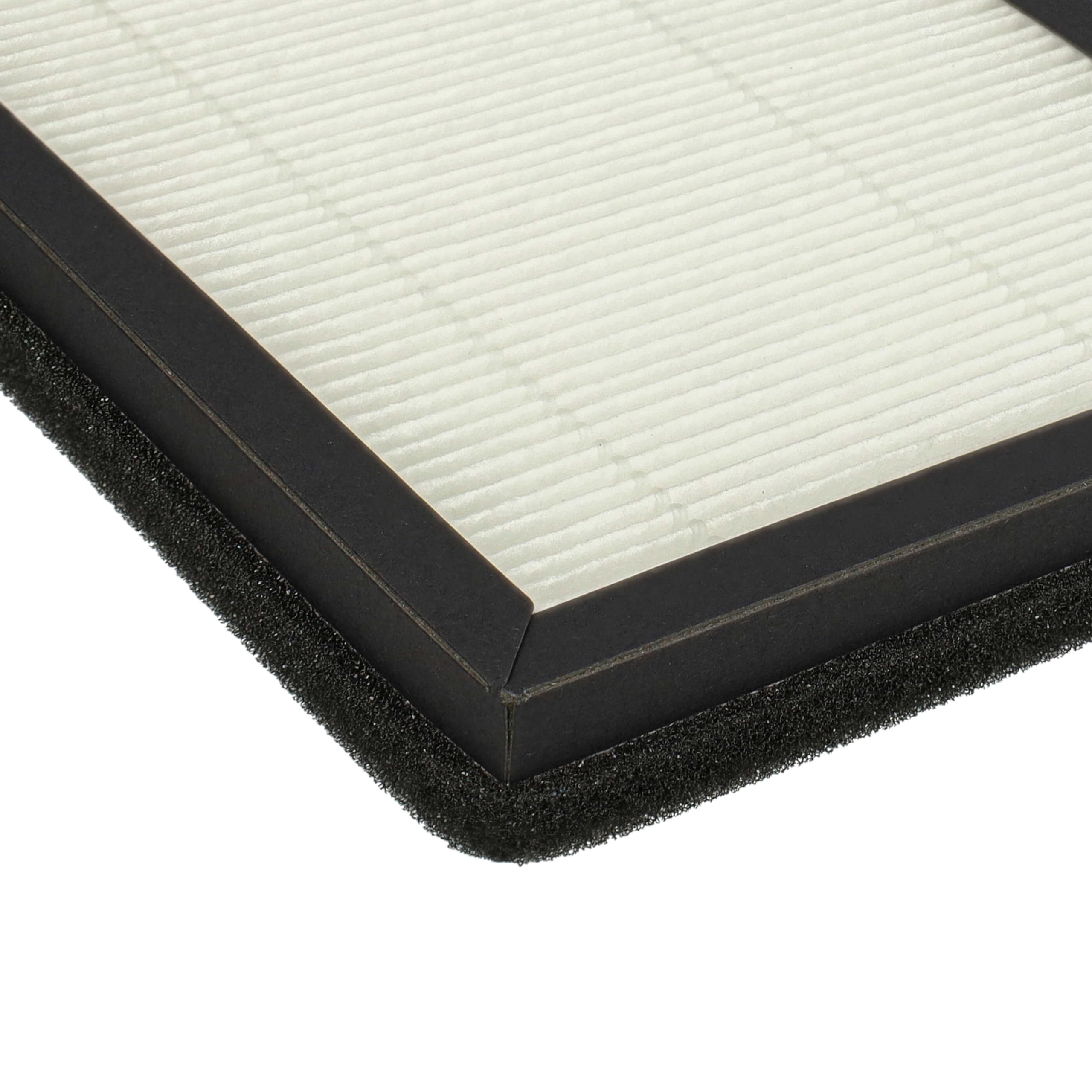 vhbw 2x filtre à particules compatible avec Rowenta Eclipse QU5030, QU5072, QU5060, QU5062 purificateur d'air, ventilateur