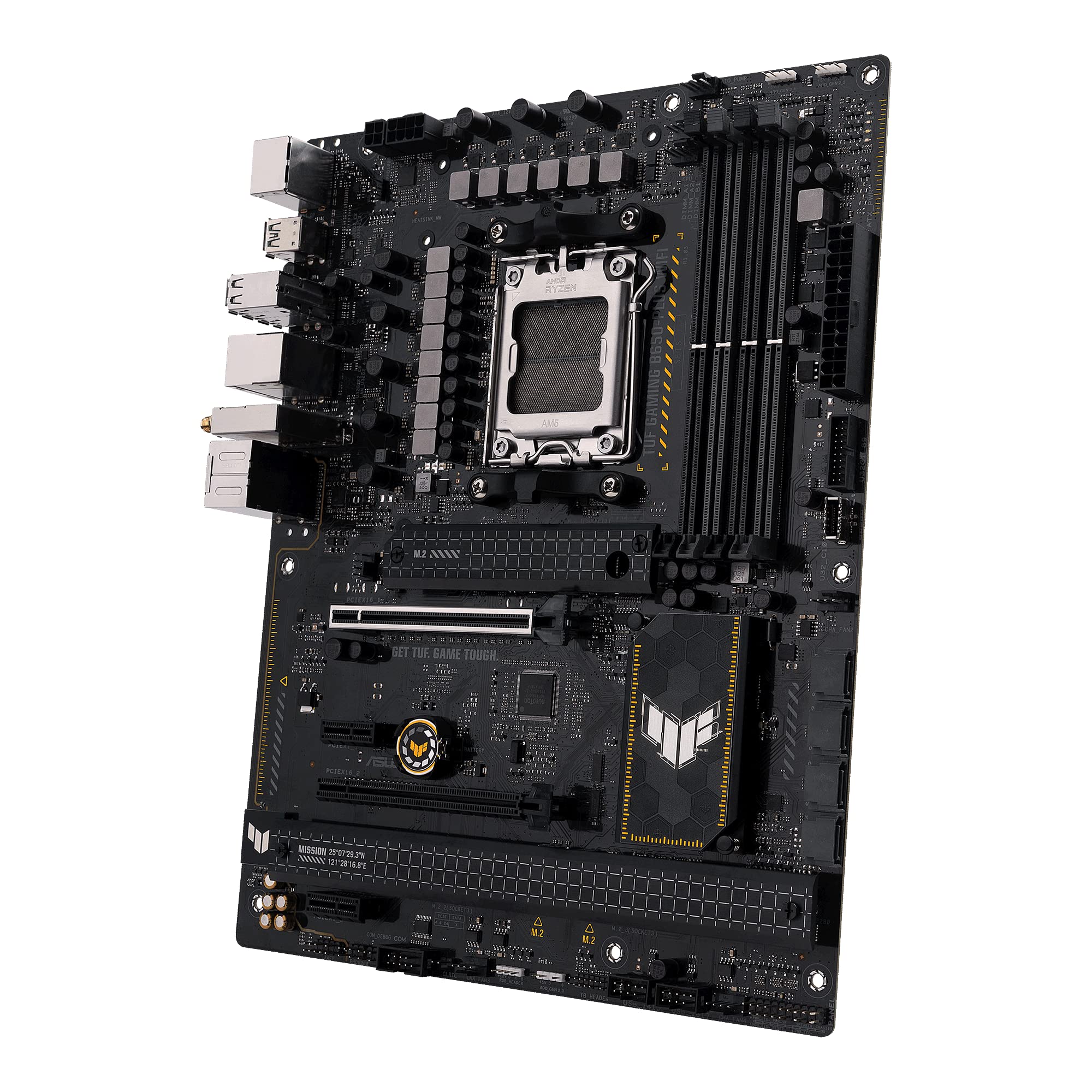 ASUS TUF Gaming B850-PLUS Mainboard Sockel AMD AM5 (AMD B850, ATX, PCIe 5.0, WiFi 7, 2X M.2, Aura Sync)