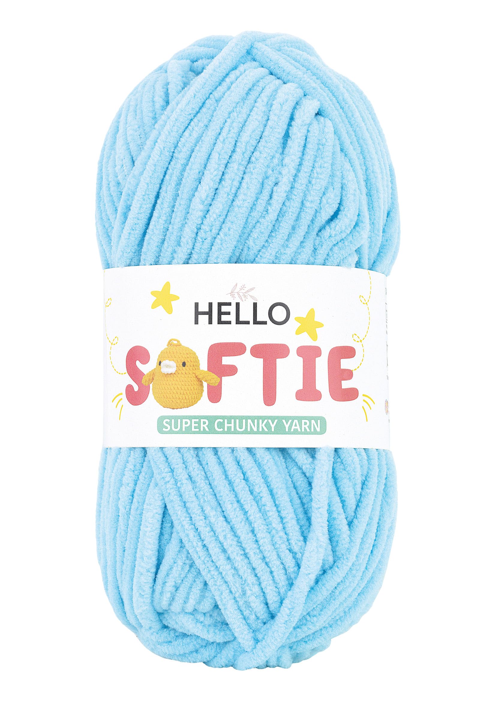 Hello Softie Blanket Yarn 100g - Ice Blue
