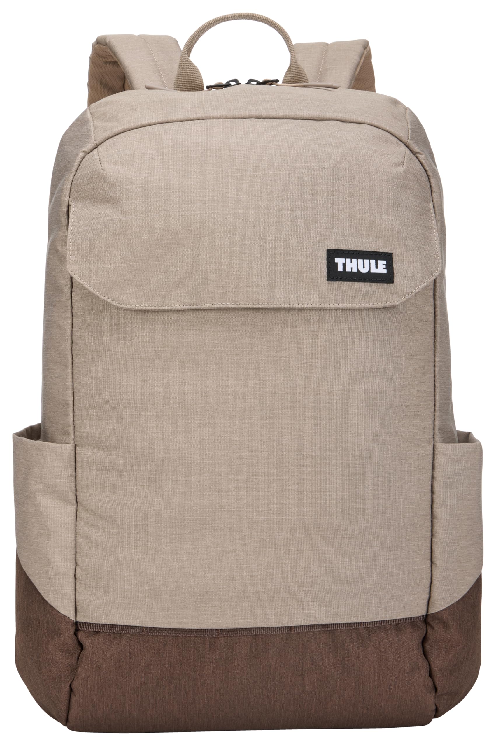Thule Lithos - Mochila de 20 L, bolsillo acolchado para portátil de 16”, organizador de bolsillo frontal, compartimento de almacenamiento grande, bolsillo lateral para botellas