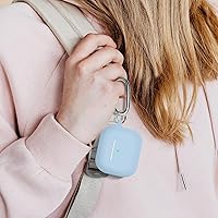 Vista 371 de Funda para AirPods Pro con kit de limpieza, funda de silicona suave para Apple AirPod Pro de 1ª/2ª generación, accesorios de funda AirPods Pro/Pro 2