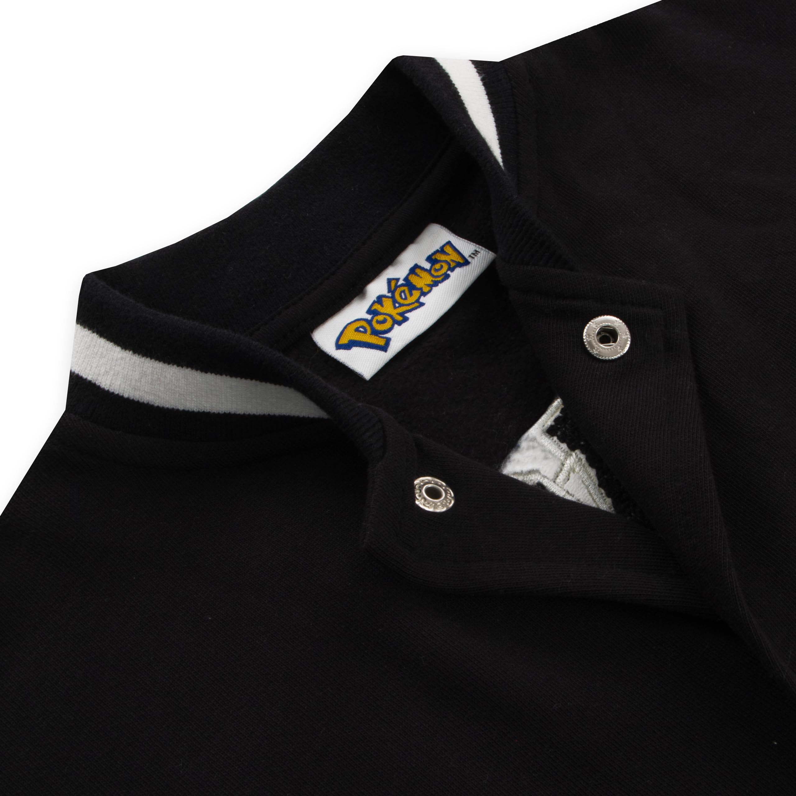 Pokemon Veste Garçon, Veste Universitaire Pikachu, Blouson Bomber Garçon Pikachu