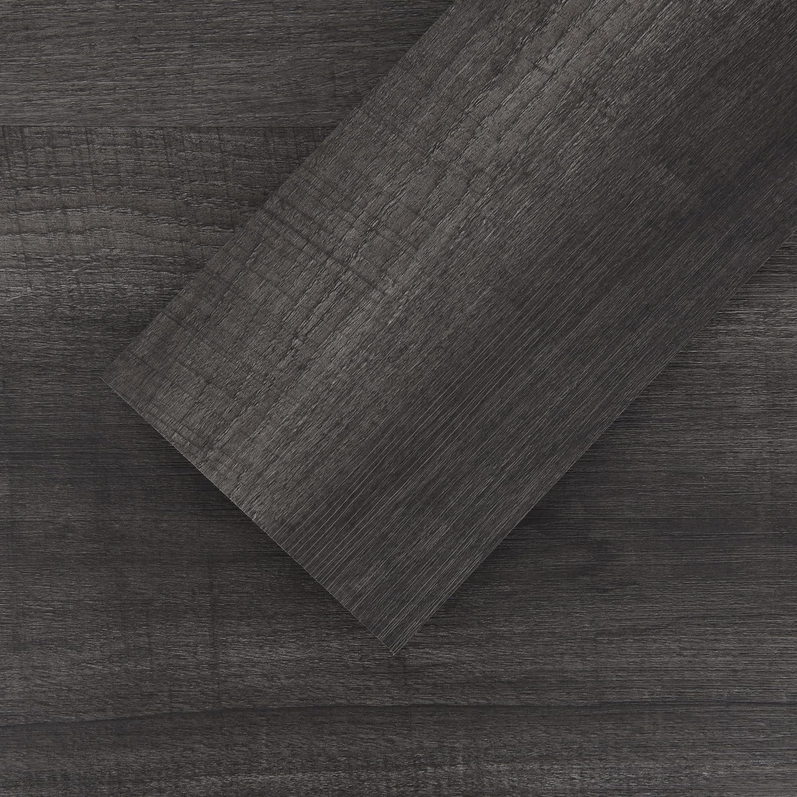 Mysflosy Self-Adhesive Vinyl Flooring Plank, 2 mm Thick 36 Pack - 6 x 36 inch, Natural Wood Grain Peel and Stick Flooring Waterproof for DIY Installation, Cover 54 Sq. Ft, Driftwood Grey Oak