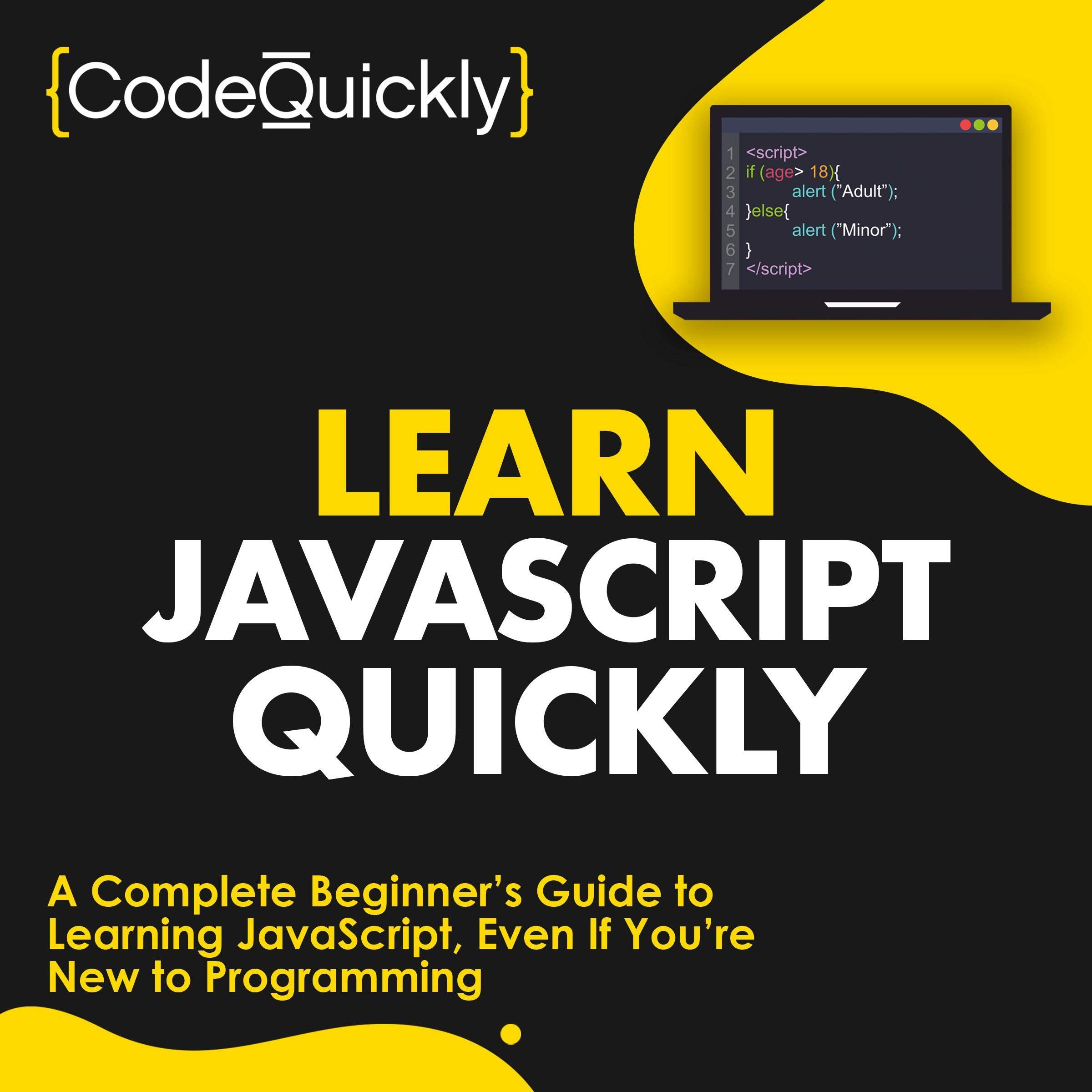Cover art for Learn JavaScript Quickly