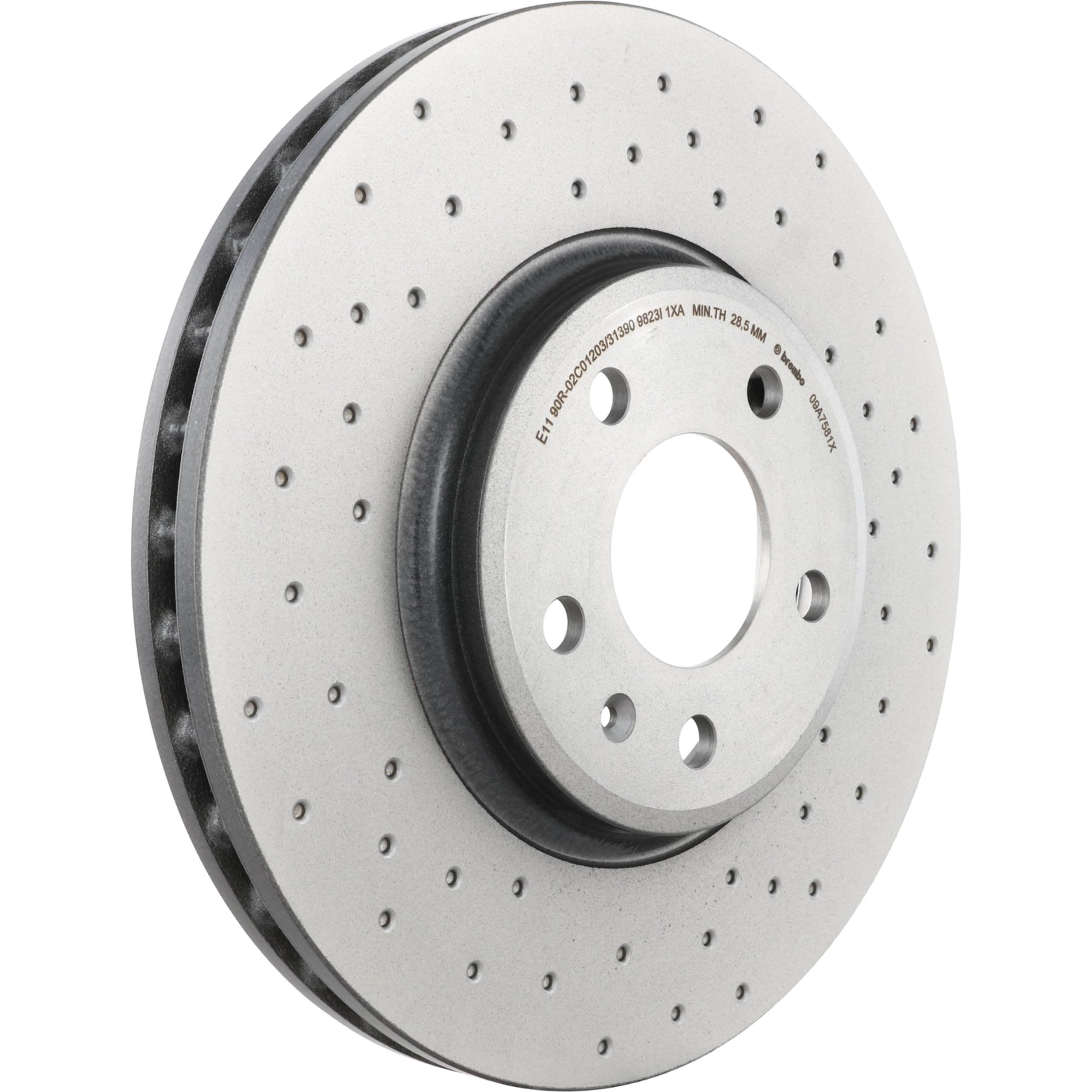 BREMBO 09.A758.1X discos de freno