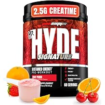 ProSupps Mr. Hyde Signature V2, Pre Workout Powder with Creatine, Beta Alanine & Caffeine - Performance, Energy & Hydration - Clean Fitness & Gym Supplements for Men & Women Fruit Punch, 60 Servings