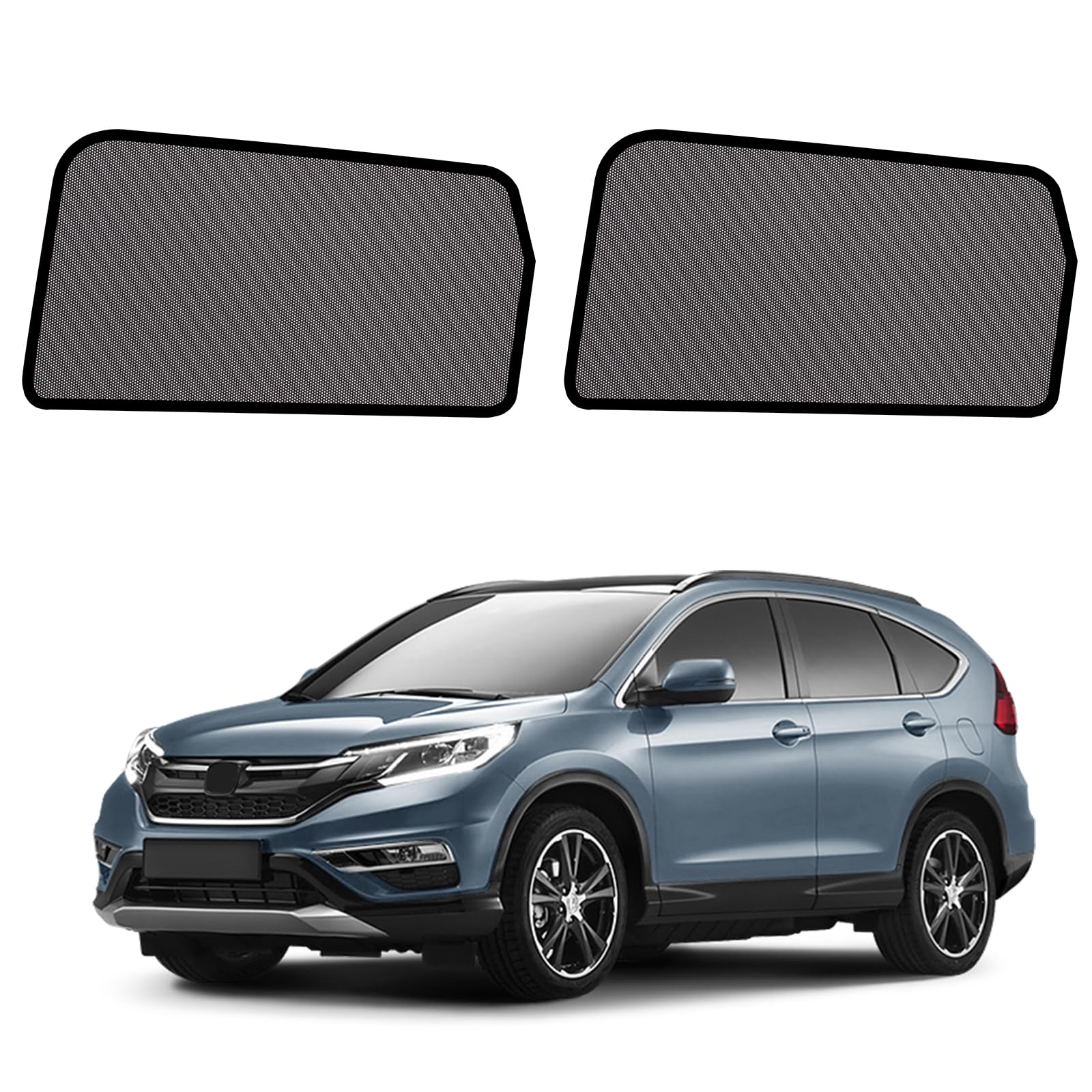 CRV Window Shades 2017-2022, Rear Side Mesh, 2PCS